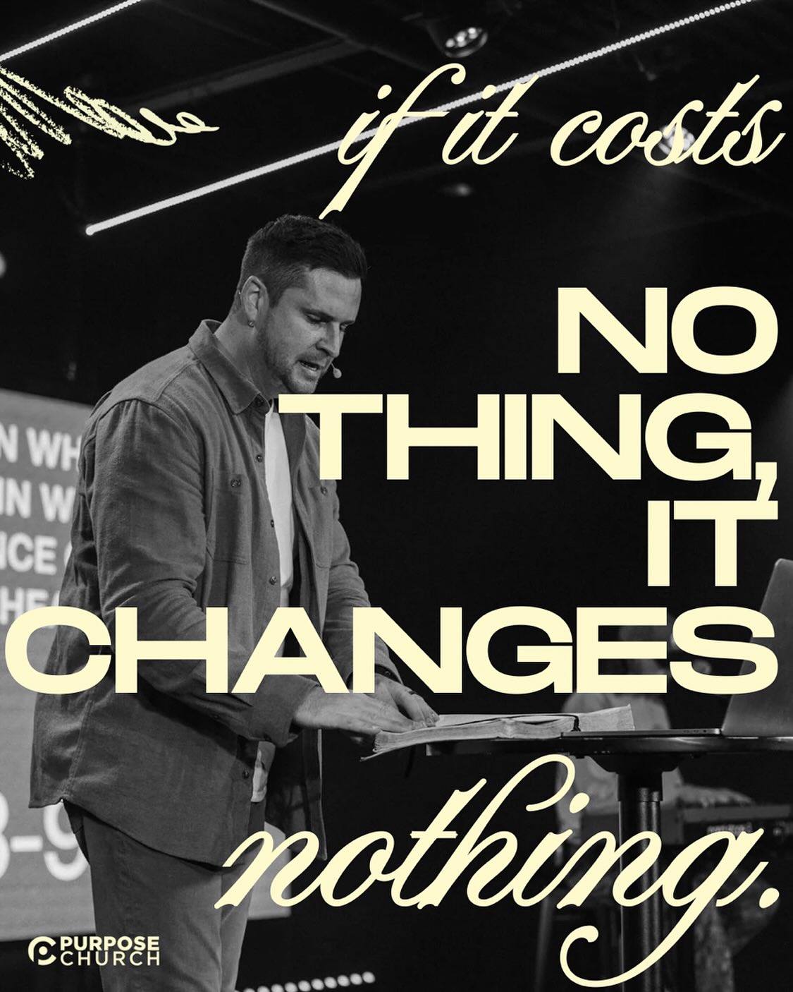 WHAT’S THE PRICE
-
On Sunday, Pastor Dustin talked about the price of leaving a legacy! Here are the takeaways:
1. If it costs nothing, it changes nothing.
2. Legacy always has a price tag.
3. If your walk with Jesus isn’t costing you something, you are not walking close enough.
-
What was your takeaway from Sunday? Let us know in the comments!