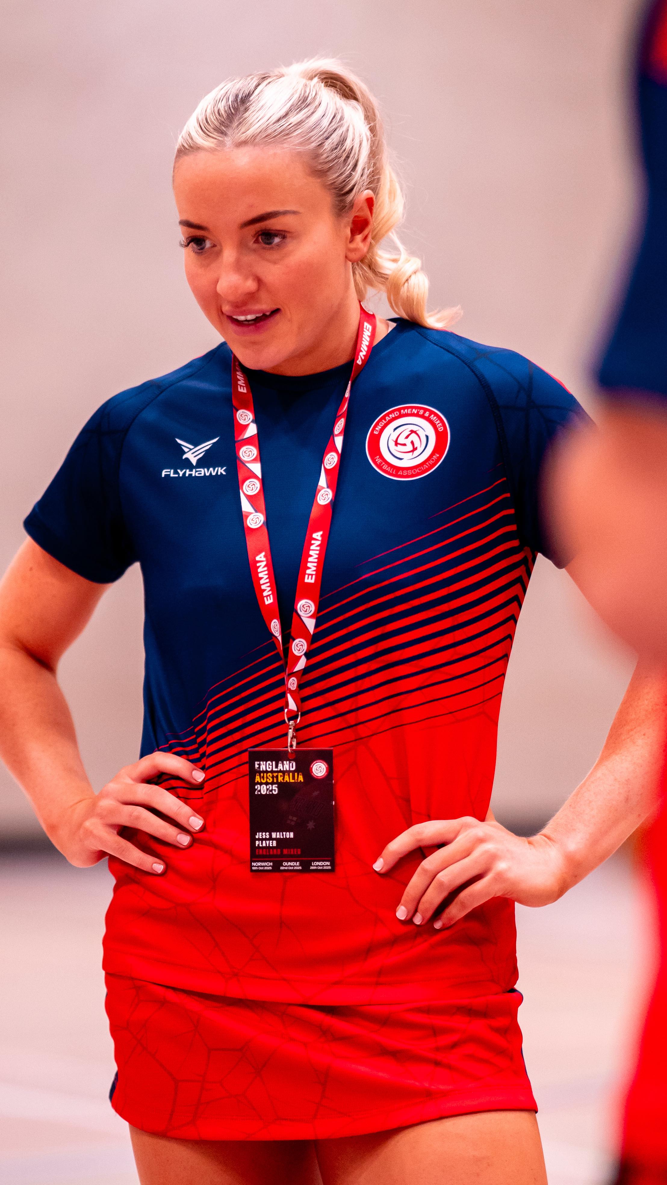 Coming out all guns blazing 💪
Hear what EMMNA Mixed Co-Vice Captain Jess Walton has to say ahead of the series finale
#netball #mixednetball