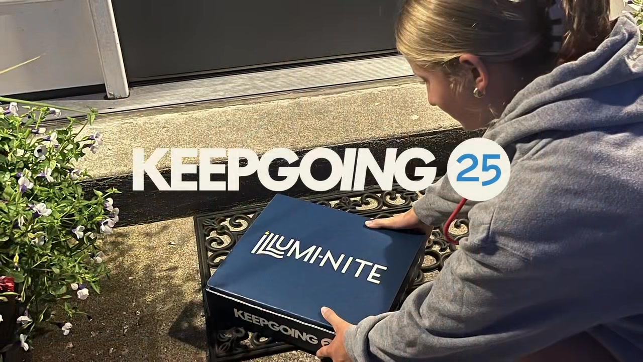 Only 3 days left to register for ILLUMI-NITE✨
Here’s a sneak peek at what’s inside your luminary kit—everything you need to spread light, love, and the KEEPGOING message throughout your community 💙