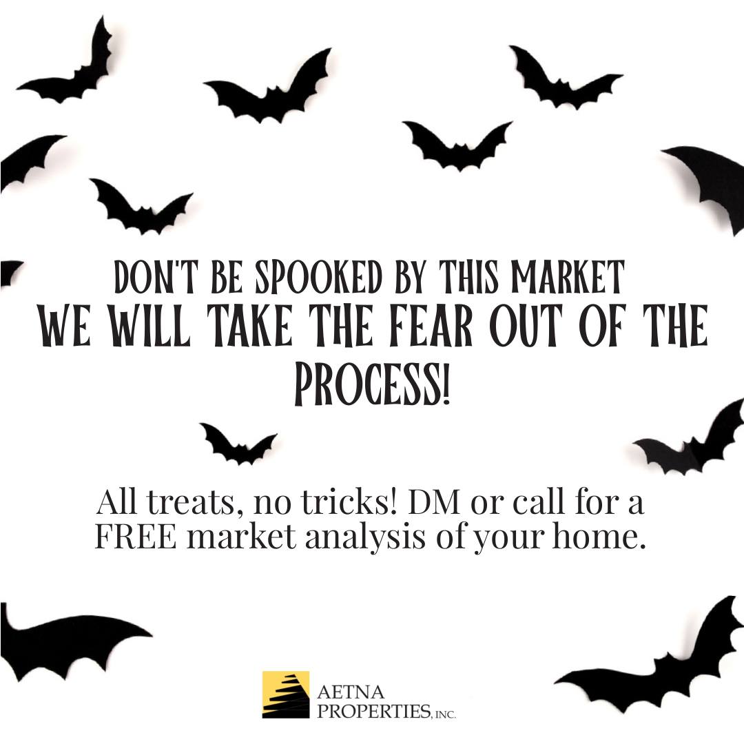 Are you ready to look for a new haunt this Halloween? Contact us today. This could be just the treat you were looking for! #happyhalloween #realestate #autumn #homevalue #homebuyers