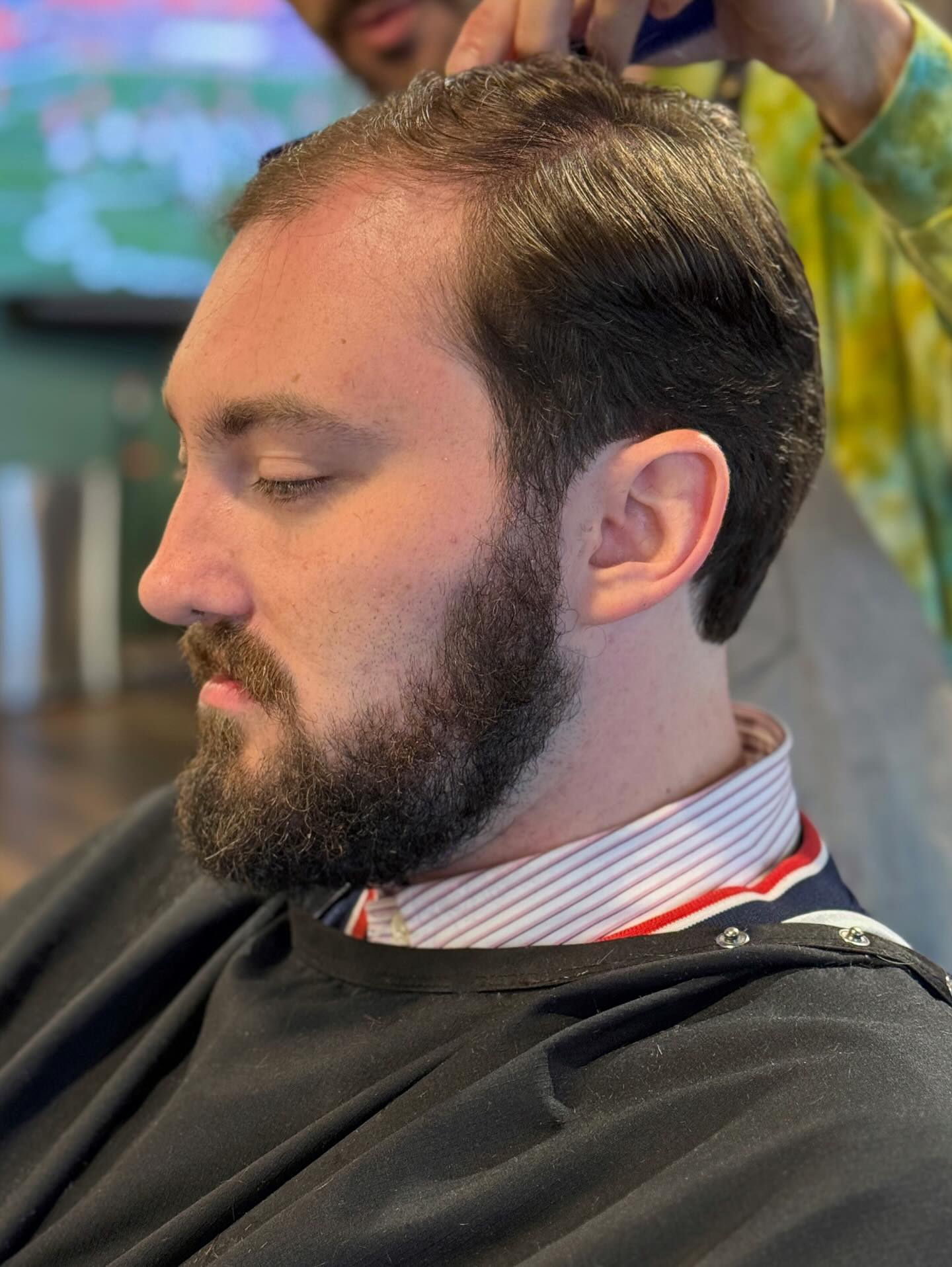 Leave the chair looking and feeling your best 💯
💈Haircut by Travis
•
•
•
•
#bostonbarber #menshairstyle #wellesleyma