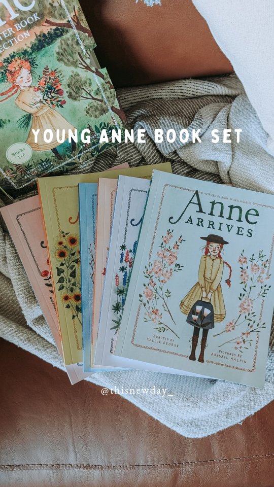 ✨ October is definitely Anne month 🤗
I have been reading through the Anne series this year and it has been a treasure!! ☺️
If you love the idea of reading Anne of Green Gables but your daughter isn't quite ready for the full chapter book, you should definitely check out this adorable book set.
📖 Anne Chapter Book Collection by Kallie George (@kallie.george @tundrabooks)
These illustrated abridged books are perfect for 6-10 year olds! What a fun way to introduce your kids to the joy of Anne!! 💕
👋🏽 Comment "LINK" to receive my full young reader chapter book list!!
👉🏽 Have you read the Anne series yet?
.
.
.
#anneofgreengables #youngreaders #earlychapterbooks #kalliegeorge #illustratedchapterbooks #bookset #booksforgirls