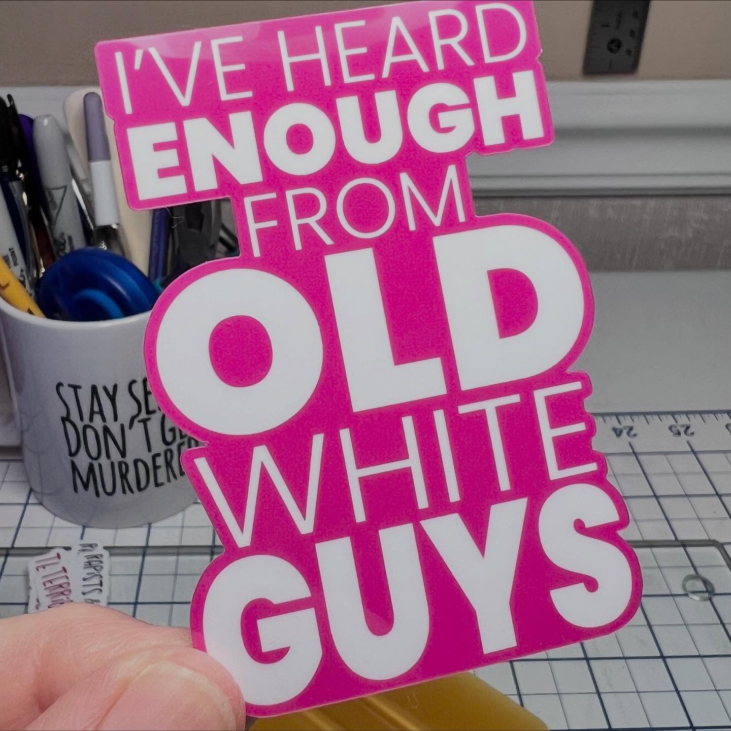 I will be at the Altrusa Bazaar on Saturday, Nov 8 at the high school from 9-3. I will be there with all the snark you expect from my shop! Can’t shop in person! Check out my Etsy page greenshingle.etsy.com
#altrusabazaar
#shopsmallbiz
#supportlocalartists
#fdt
#imaliberal
#greenshinglegraphics