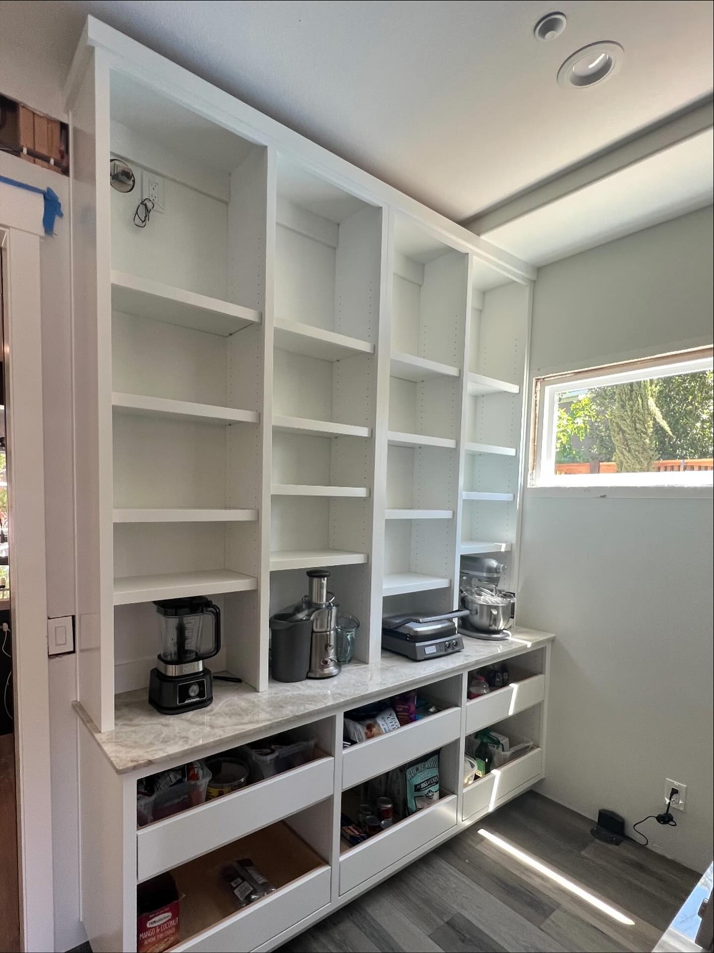 Kitchen Pantry #customcabinets #bayarea #kitchenpantry