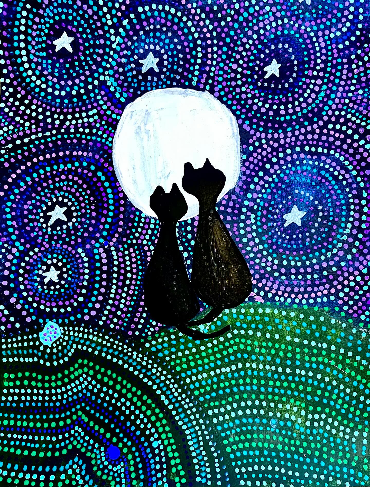 Josephine #posca #dots #stagepeinture #cats