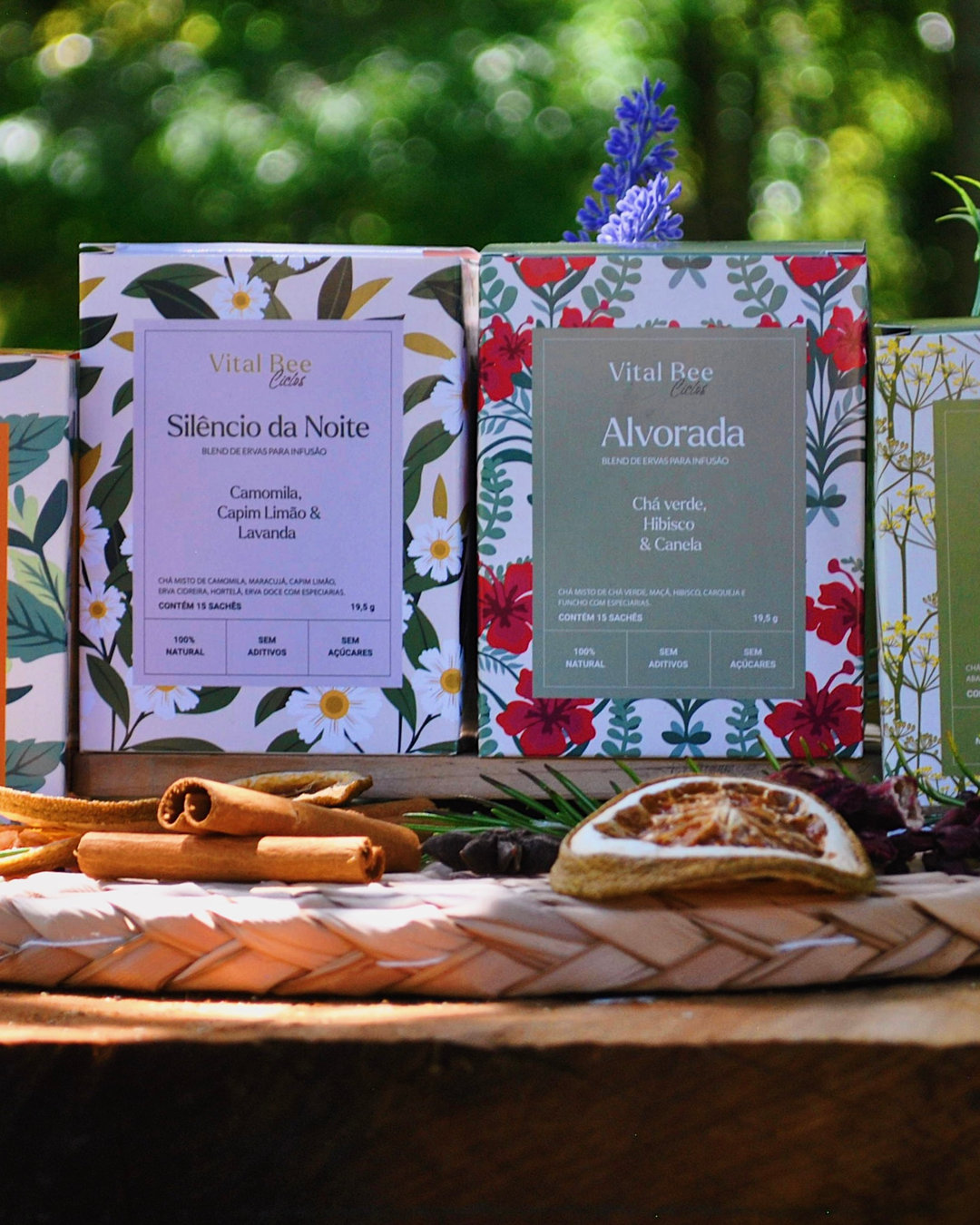 🌿 Novidade na Puro Mel de Abelha! 🍵🐝
Agora você encontra em nossa loja os deliciosos chás Vital Bee — feitos com ingredientes naturais que trazem leveza, energia e bem-estar ao seu dia. 💛