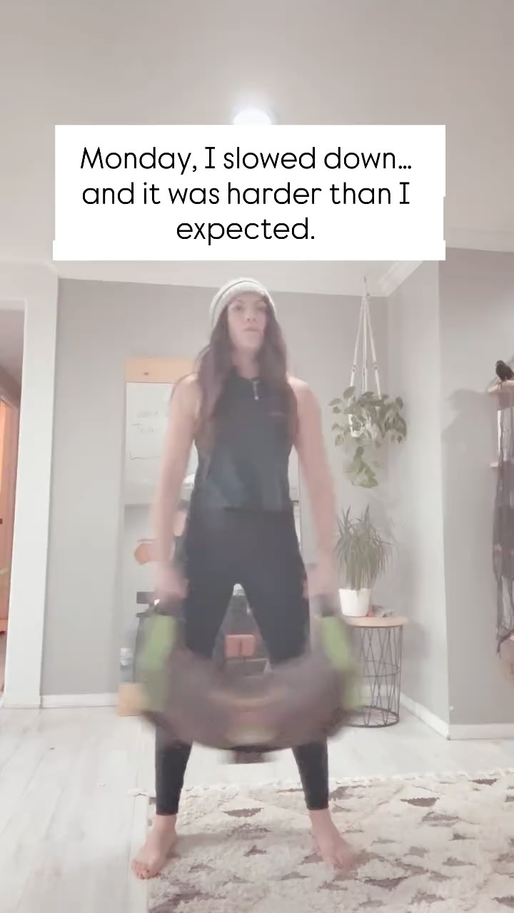 Strength isn’t always in the push.
Sometimes it’s in showing up.