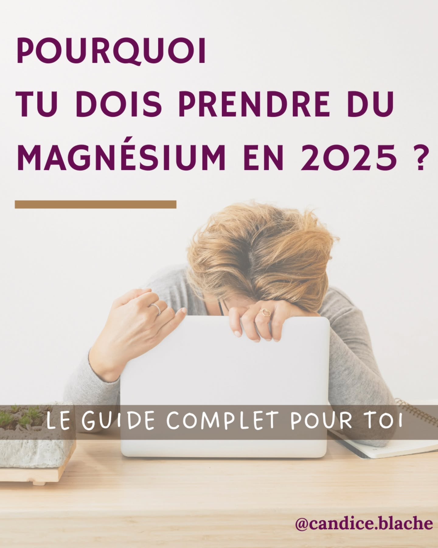 ⬇️ LE MAGNÉSIUM EST ESSENTIEL 💥⬇️
..
💥 300 réactions chimiques dans le corps,
80% des français carencés, un pilier de ton sommeil, ta fatigue, tes hormones et ta digestion..et si tout changeait avec un minéral ?
..
💥 le guide COMPLET dans le post pour enfin tout comprendre 🤓
..
💥 Commente MAGNESIUM et je te donne toutes mes meilleures références ✨
..
💥 Merci de partager, commenter, republier et de faire vivre ce compte 😎🌴
..
Je suis Candice, Naturopathe et Doula.
Je t'aide à retrouver la santé (et celle de tes enfants) pour incarner pleinement ta vie de femme 🌿
Pour rappel : prise de rdv possible (voir bio) pour t'accompagner sur ce chemin 💪
..
#naturopathie #magnesium #sommeil #immunité #digestion #fatigue #spm #cycleféminin #regles #cyclemenstruel #hormones #vitamined #minéraux #complementalimentaire
