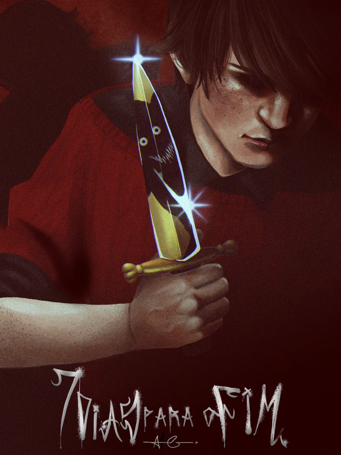 1 ano de Halloween Histérico.
Se você não sabe do que estou falando, tá na hora de ler Sete Dias para o Fim 🦇
Ilustração feita sem IA e baseada no poster de American Psycho.
#illustration #drawing #vamp #vampire #vampiro #Halloween #diadasbruxas🎃 #livro #oc #leitura #book #instabook #bookstagram