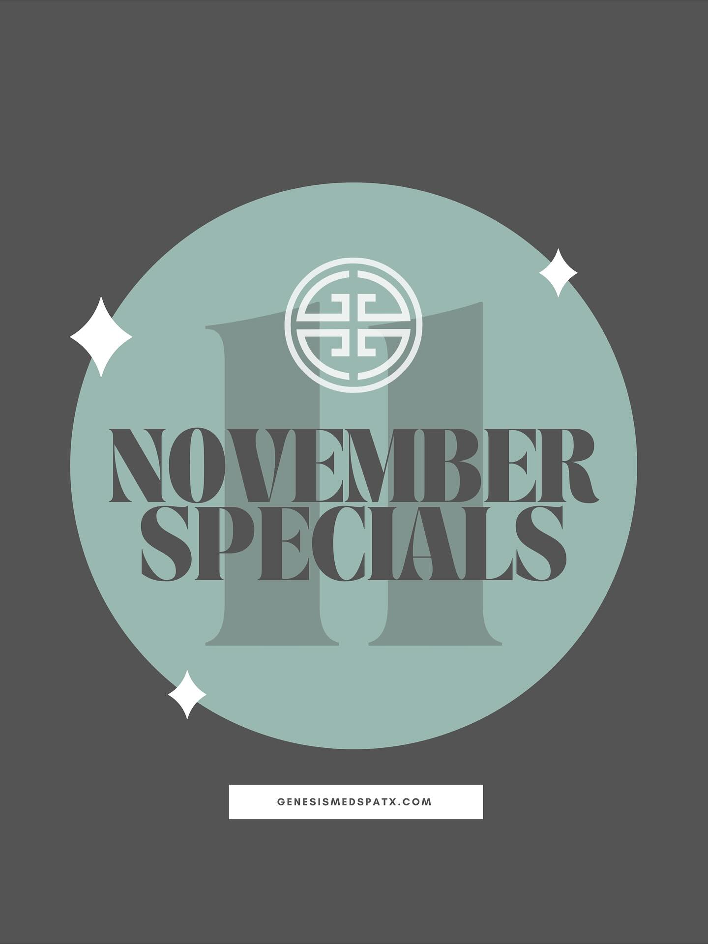 Fall in love with your skin this November 🍁✨
Treat yourself before the holiday rush, call to book today!
5302 114th St. | 806.401.0460
genesismedspatx.com
#medpa #specials #november #toysfortots #lubbock #filler #Botox #Dysport #HydraFacial #SkinStylus #zoskinhealth #esthetician #nurseinjector