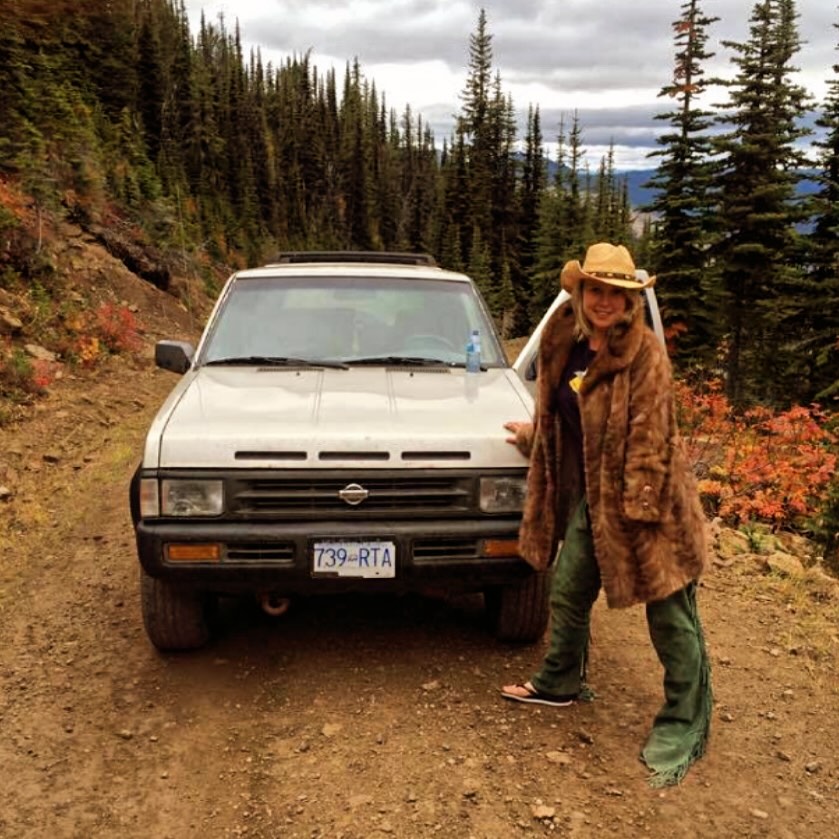 If I remember correctly, I loaded my pathfinder with antiques to take a picture up on Morrissey ridge so I could sell them on Marketplace. I believe @slowpez84 took this picture when the Pathfinder got overwhelmed and we had to be rescued by Susan Mold on her dirt bike. Or did we run down the Dirt Diggler single track? Something weird happened, but the Pathfinder survived, as did all the furniture. I believe I lost the chaps, and the fur coat got stained with blood in Whitefish Montana. I still miss the box of tapes I collected for the Pathfinder. Linda Ronstadt was definitely our copilot.