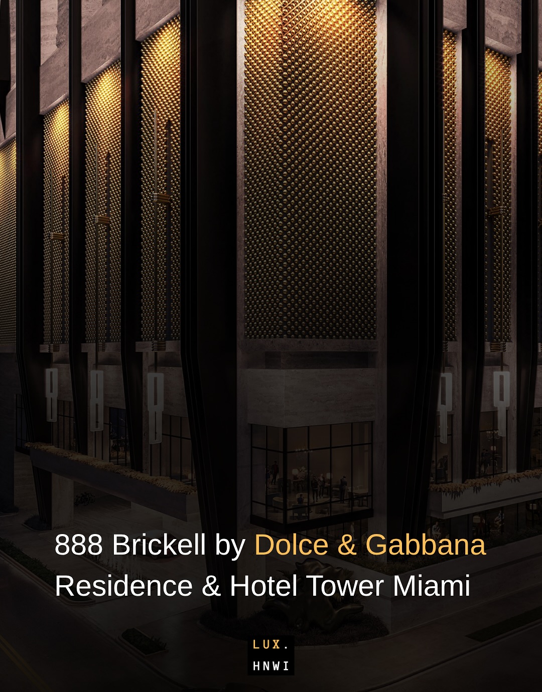 ✨ Quando a moda encontra a morada: 888 Brickell by Dolce & Gabbana
Apresentamos o empreendimento ultraluxuoso da casa italiana Dolce & Gabbana no coração de Miami, um marco arquitetônico e de lifestyle que reinventa o significado de morar com estilo.
🏙️ O que torna este projeto único
Torre de 90 andares e altura de 1.049 pés (320 metros), posicionando-se como a mais alta da cidade, projetada por Studio Sofield.
259 residências de 1 a 4 dormitórios (e penthouses), todas mobiliadas e curadas pela Dolce & Gabbana, com acabamentos sob a filosofia “fatto a mano”.
Fachada em travertino marfim e colunas preto-brilho, uma combinação de elegância milanesa e presença marcante.
Amenidades de altíssimo nível: clube de piscina privado “D&G Pool Club”, spa, wellness, serviços 5-estrelas, residências com elevador-chave dedicado, tecnologia de ponta.
🌍 O que isso significa para o público HNWI
Viver no 888 Brickell é mais do que luxo. É uma declaração de identidade. No universo da alta renda, o que conta não é apenas o imóvel, mas o lifestyle, a exclusividade, a curadoria de design, os serviços sob demanda e a integração entre moda, arquitetura e experiência. Para quem atua ou investe no segmento de luxo, esse tipo de empreendimento representa um ativo emocional tanto quanto financeiro.
🔑 Insights para o mercado de luxo
Colaborações entre marcas de moda e imóveis elevam o valor percebido da propriedade por meio de narrativa, curadoria de marca e histórias de estilo.
A diferenciação está no detalhe: design, materiais premium, serviços personalizados e localização estratégica são fatores críticos de sucesso no mercado ultra luxo.
Em mercados globais de alta renda, o ativo residencial passa a funcionar como ícone de estilo de vida, parte de um portfólio de experiências e pertencimento.
#DolceGabbana #Miami #USA #LuxuryRealEstate #HNWI #LuxuryLifestyle #LuxuryArchitecture #LuxuryMarket
