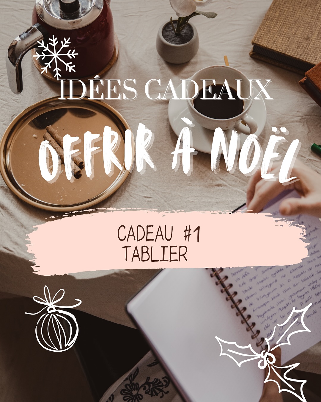 Idée Cadeau de Noël #1 – Le Tablier Personnalisé
Parce qu’en cuisine, tout commence avec le style
Offrez un tablier unique, imprimé au prénom de celui ou celle que vous aimez 💌
👉 Disponible pour hommes, femmes et enfants
👉 En plusieurs coloris & matières
👉 Idéal pour les familles qui aiment cuisiner ensemble ou pour un cadeau utile et touchant ❤️
Personnalisez le vôtre dès maintenant sur Boutique d’Esmée 🎄
Un cadeau simple, élégant et 100% unique
#IdeeCadeauNoel #TablierPersonnalisé #CadeauxPersonnalisés #CadeauOriginal #Noel2025 #BoutiqueDesmée #CadeauFamille #CadeauFemme #CadeauHomme #CadeauEnfant #CadeauCuisine #CadeauUtile #Personnalisation #MadeInFrance #IdeeCadeauPersonnalisée #NoelChic #CadeauSurMesure #IdeeCadeauUnique #noëlenfamille