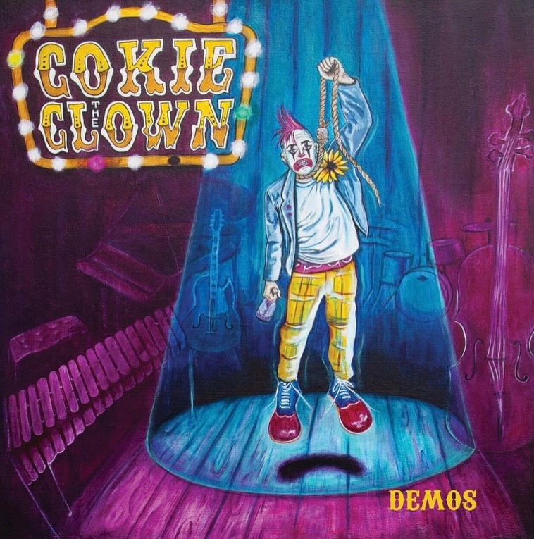 The Punk Rock Museum’s Original Demos (TPRM ODs) series continues with its next release, Cokie the Clown – Demos, a six-track 10” vinyl available exclusively online as well as in the museum’s record store, Vinyl Threat, on October31st.
This special edition offers fans rare, archival recordings that provide an intimate look into the early creative foundations of Fat Mike’s Cokie the Clown project.