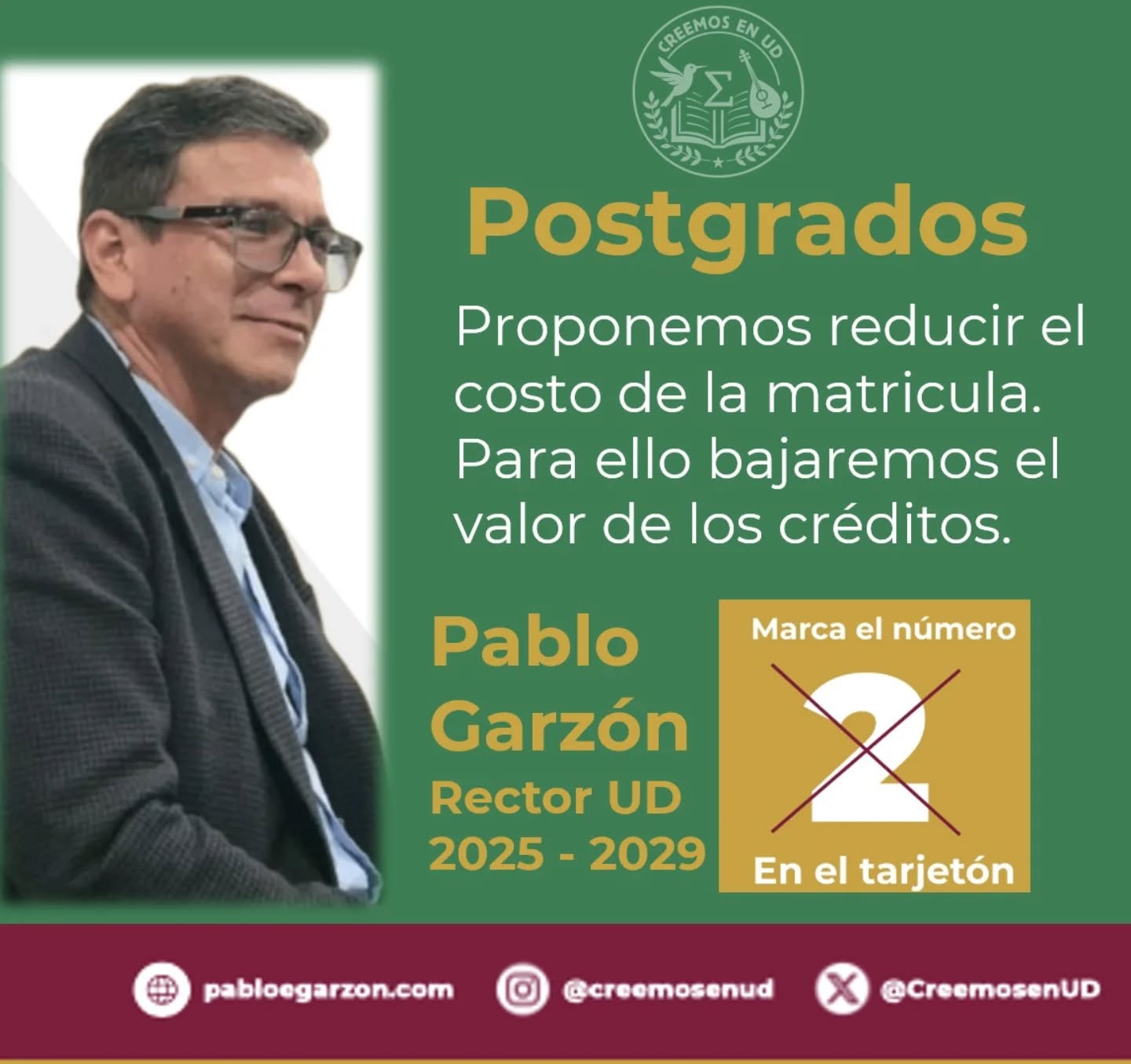 ¡Los postgrados también son parte de nuestra UD!.