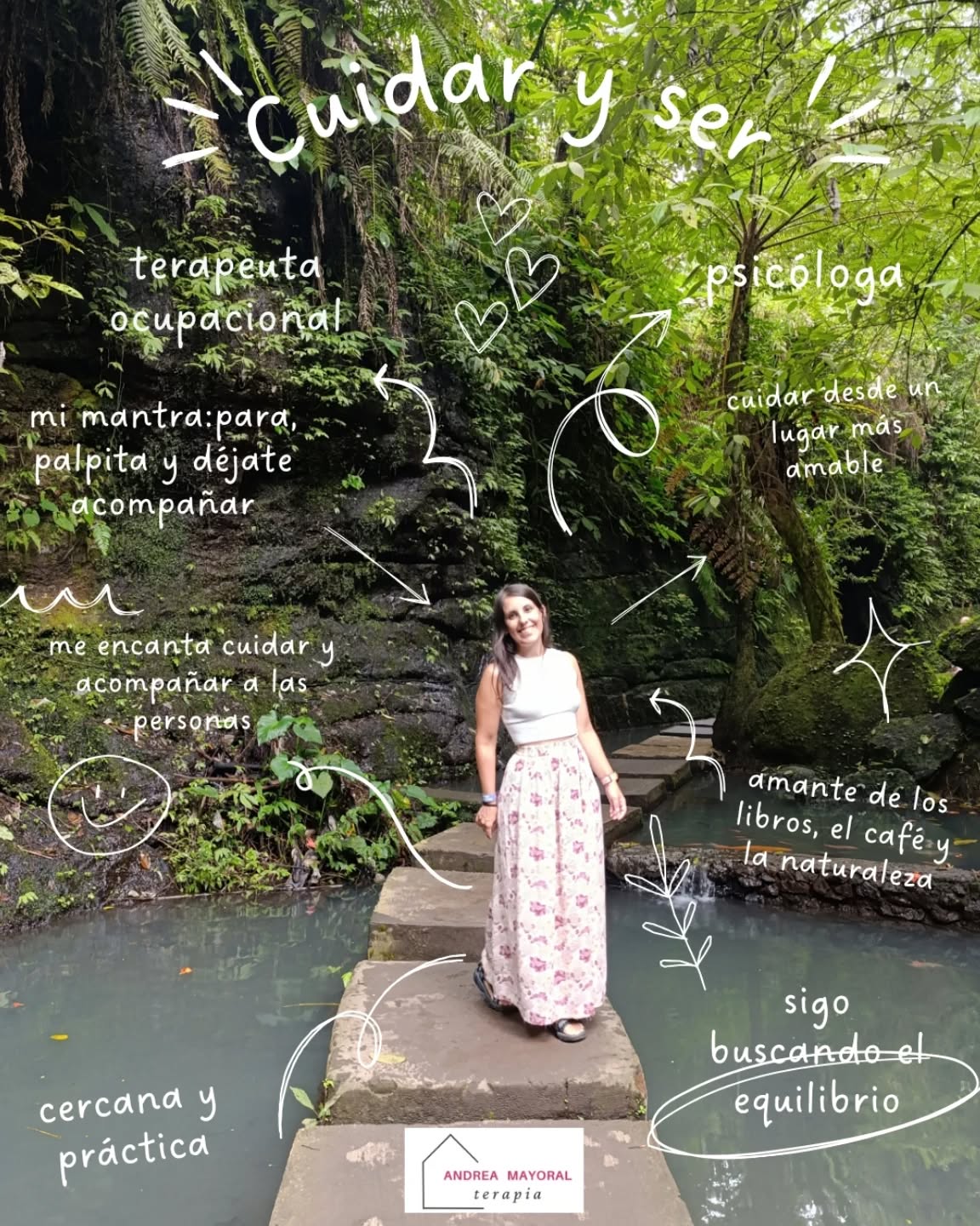 Durante mucho tiempo, mi principal ocupación era cuidar.
Cuidar a otros, acompañar, sostener.
Pero no siempre lo hice desde el lugar más amable.
Hubo una etapa en la que me dejaba para el final de la fila, convencida de que cuidar era solo dar.
De ahí nace 🌱Personas que cuidan: Cuidar y Ser🌱
Un proyecto que surge de mi propio proceso,
de aprender que cuidar también puede incluirse a una misma,que el equilibrio ocupacional no es tenerlo todo hecho, sino estar un poco más en paz con lo que hacemos y con lo que somos.
No es un camino fácil ❤️🩹
Pero se recorre paso a paso,
con presencia, con ternura,
y con la certeza de que también merecemos espacio en nuestra propia vida.
Ahora, mi principal ocupación sigue siendo cuidar, pero desde otro lugar.
Justo desde ahí, acompaño a otras personas que cuidan a reconectar consigo mismas, a encontrar su propio ritmo, y a aprender que cuidar también es permitirse ser.
Hablamos?🙂🫂
Andrea Mayoral Martín
Psicóloga y terapeuta ocupacional
637667205
📩 andreamayoralterapia@gmail.com
#PersonasQueCuidan #CuidarYSer #saludmental #autocuidado #terapiaocupacional #psicologiaonline #equilibrioocupacional #procesos