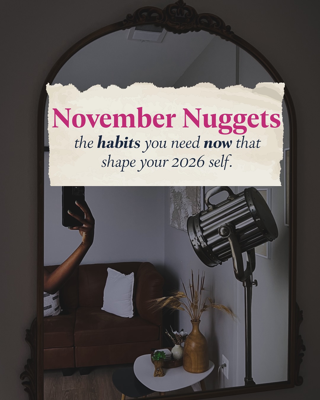 You say you want this better, that better in your life but are your daily actions matching the version of you who has it?
It’s not enough to speak on it. You need to show up everyday.
• Showing up in what’s in your power to control and releasing everything that’s not
• Showing up in your discomfort and not distracting yourself with consuming other people’s lives
• Showing up in self-awareness to know what’s draining you and what’s your daily fuel
• Showing up for the things that are truly important to you
It’ll be year after year of you saying the same desires, hoping to make the same changes… and it’ll never change unless you CHOOSE otherwise
Last 2 months in 2025 and you have the power to change how you show up…
If you’re ready to stop talking about it and start living it, secure your spot for a free call with me through the link in my bio 🤝🏾 first 3 women will receive 10% off their program package 🩷