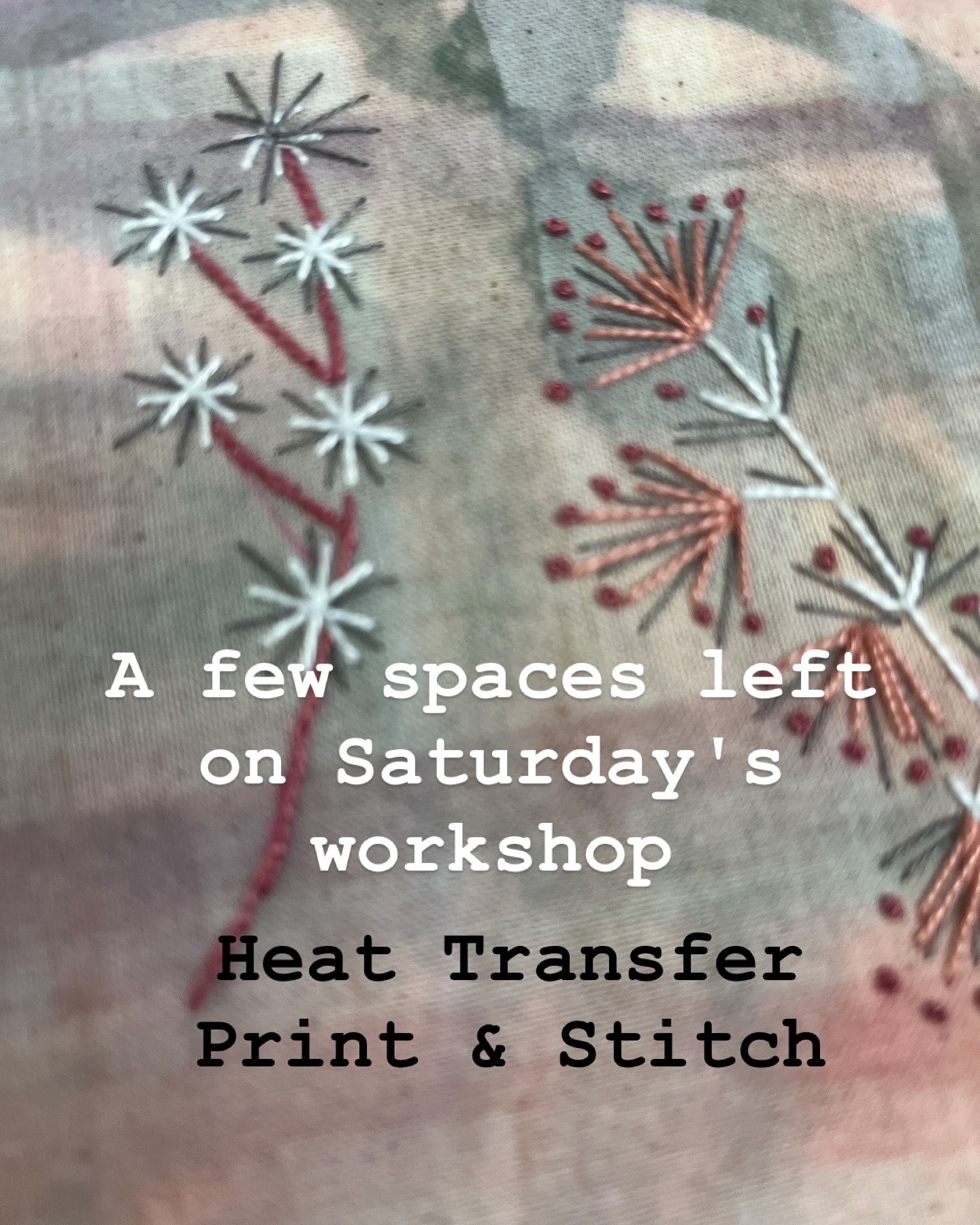 There are just a few spaces remaining on the workshop in the beautifully creative space at @eden_gallery_newburgh @eden_tearoom_newburgh @eden_workshops_newburgh in Newburgh, near Parbold.
Suitable for beginners and advanced too, all materials and tuition are included.
For further details and to book your place, head to the website. The link is in my profile.
#newburgh #wigan #heattransfer #printandstitch #creativecourses