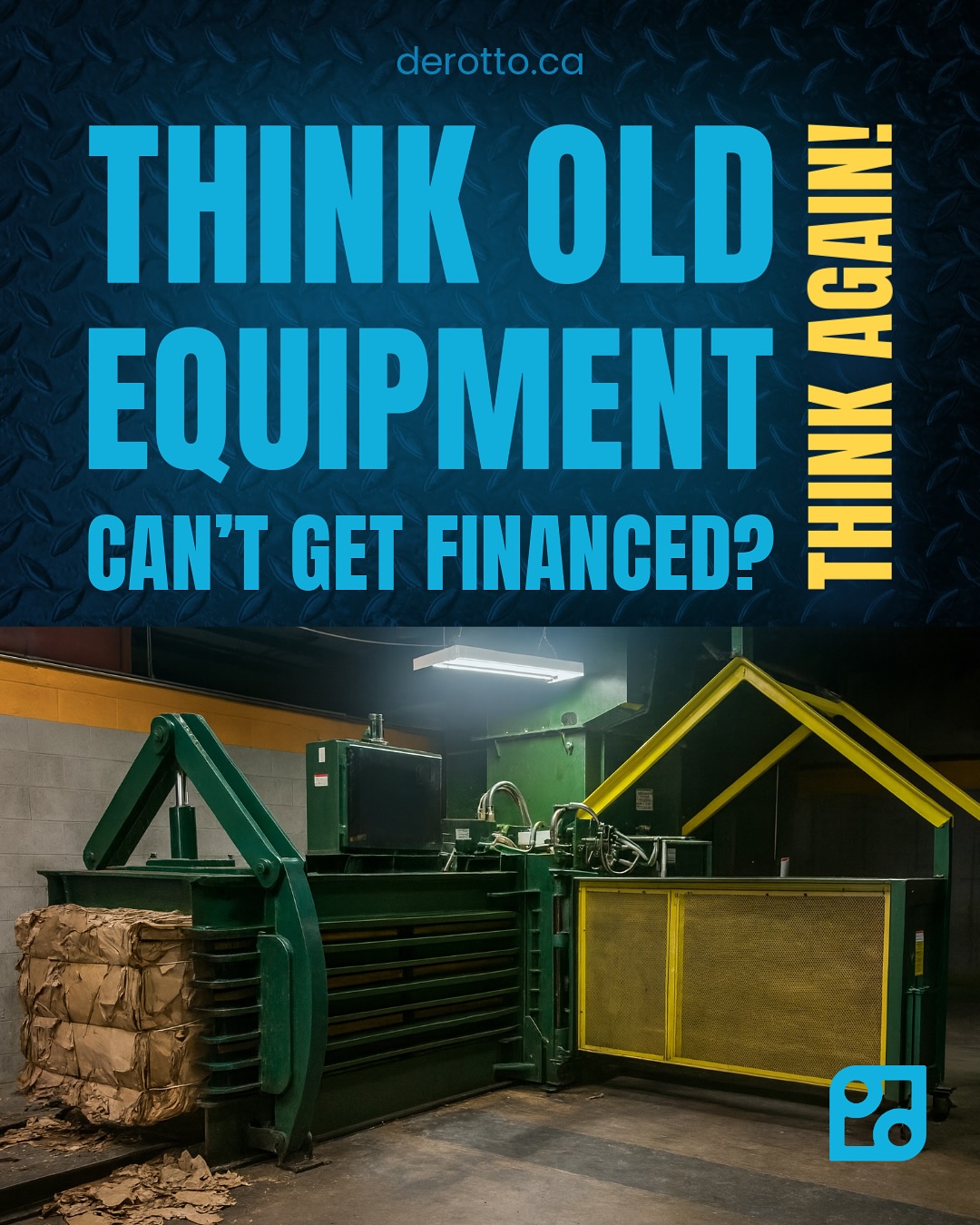 Most people think old equipment means high rates — but that’s not always true.
DEROTTO recently helped an existing client secure $53,000 financing for a 1991 American 5042-AT960 Baler at single-digit rates.
We know financing older equipment can be a challenge, but that’s where our network shines. DEROTTO works with multiple lenders who understand that good equipment is still good — no matter its age.
💡 Need financing for older or non-traditional equipment? Let’s talk.
🔗 www.derotto.ca