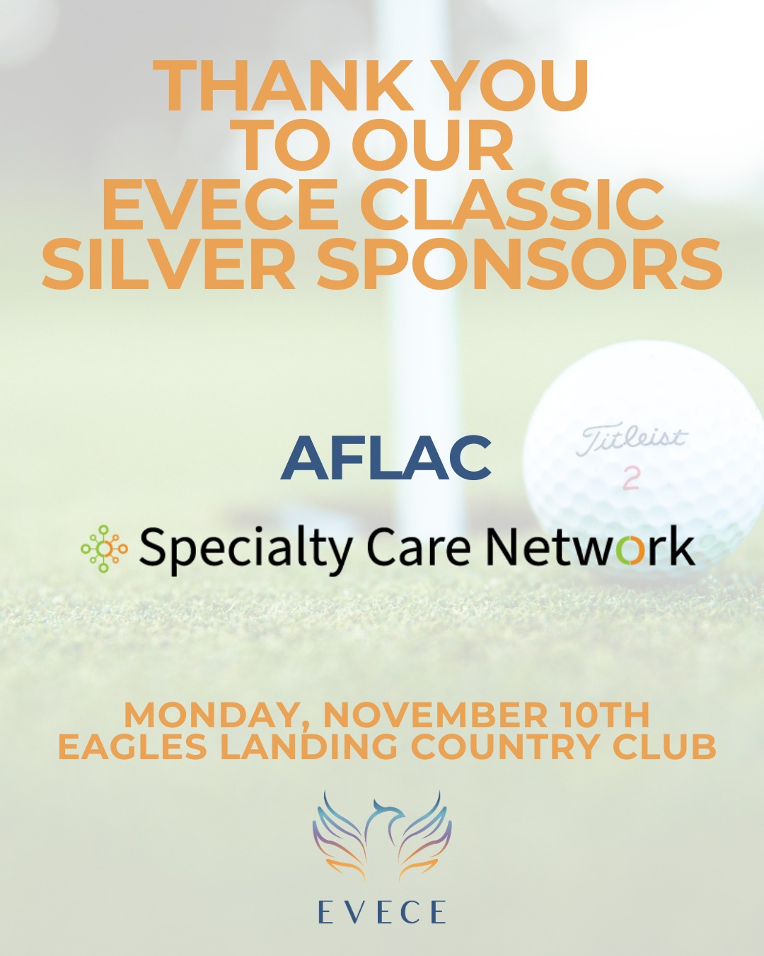 Big thanks to our Silver Sponsors for shining bright and supporting this year’s EVECE Classic! Your partnership helps us make a lasting impact. 🌟
.
.
.
#EVECE #EVECEClassic