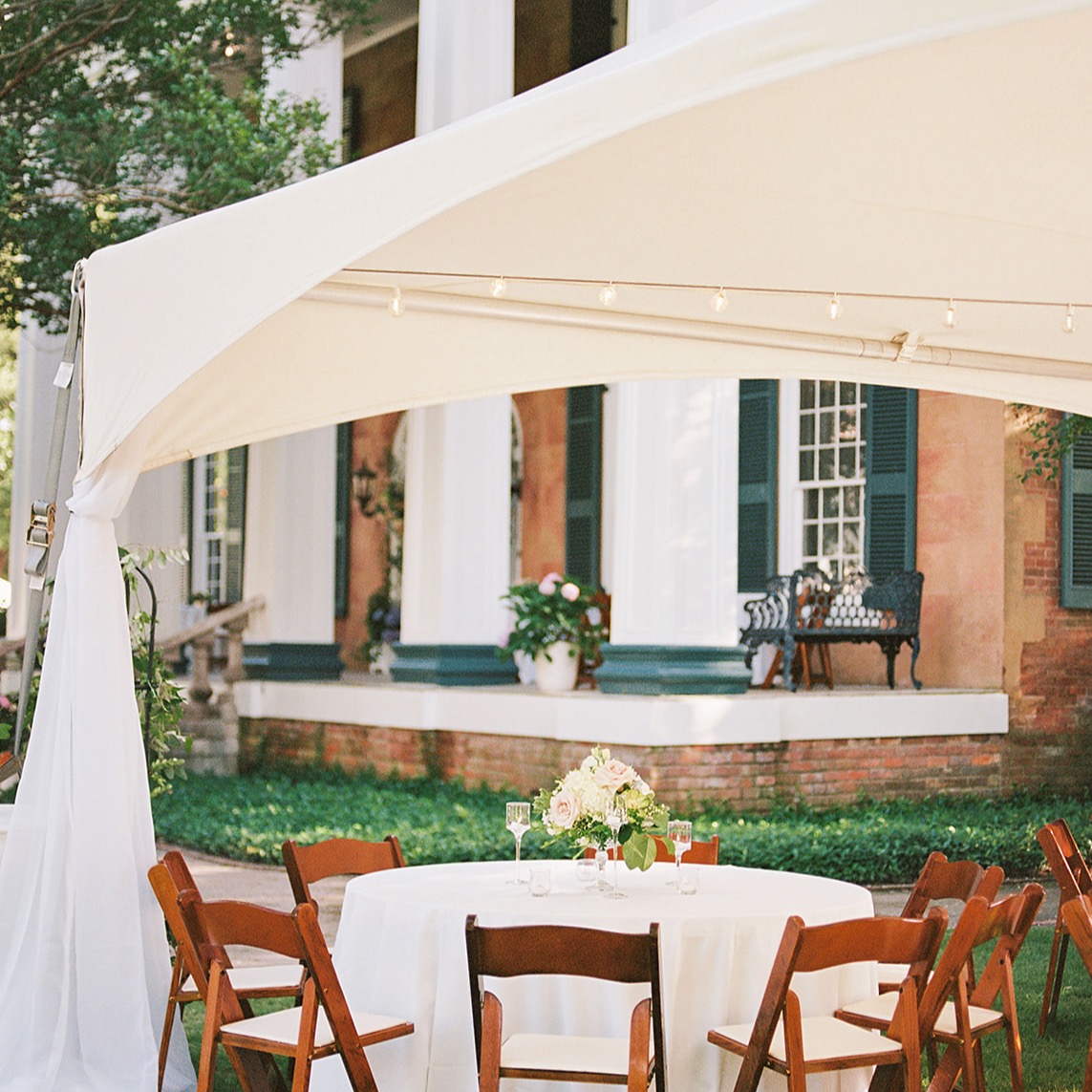 Elevate your fall and winter events with the rich tones of our fruitwood folding chairs. Perfect for weddings, parties, and corporate gatherings.
Photography: @abbybatesphotography
Venue: @battlefriedmanhouse
Florist & Coordinating: @jamielowderthompson
Stationery: @eloracollective
Hair and Makeup: @glamourbywhit
Band: @flybyradio
Wedding dress: @bellasbridal
Groom's Attire: @theblacktux
Rentals: @grandeventdesign
Tents: @yellowhammereventrental
Video: @difpbhamweddings
#EventRentals #FallDecor #tuscaloosaevents #birminghamevents #partyrentals #eventinspo