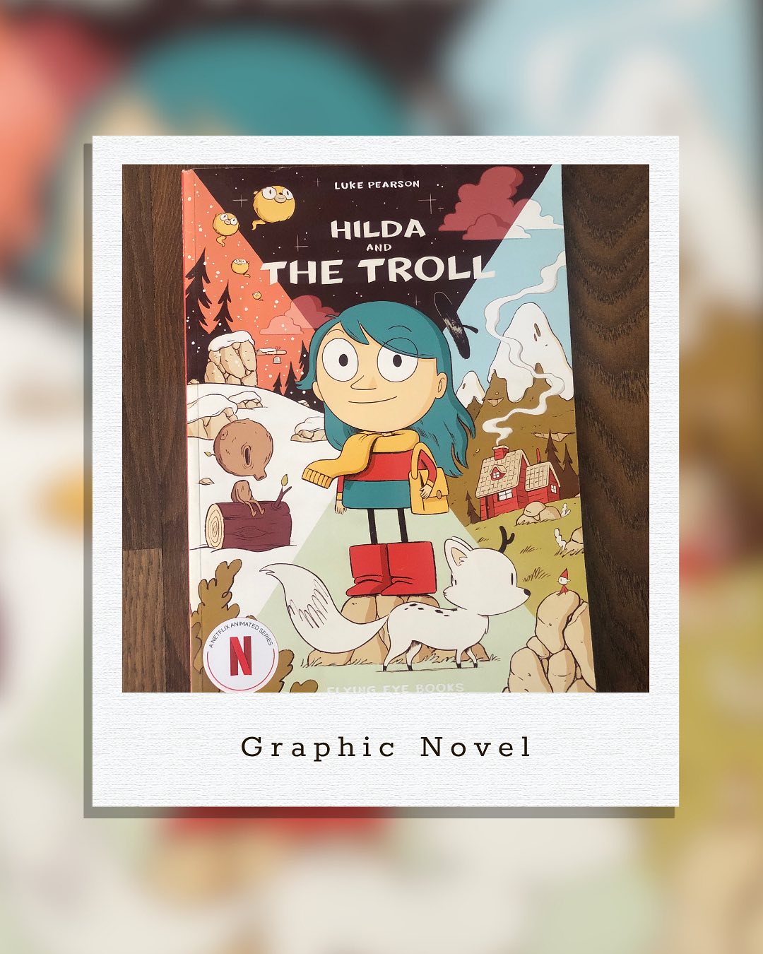 Hilda and the Troll
By Luke Pearson
This is one of our favourite graphic novels - and when asked why, the child quipped, “coz it’s a story about adventuring!” Enough said!
This series builds an enchanting world filled with all kinds of quirky, magical creatures. The protagonist, Hilda, is a brave and spirited adventurer- independent, resilient, and a natural problem solver.
In this particular episode, Hilda sets off on an adventure and comes upon a troll rock. She sits down to sketch it, but dozes off. When she wakes up, the sun has set - and the trolls might be coming alive! As she runs for her life, she encounters a giant and the mysterious Woodman before discovering what the troll is truly up to.
The world-building is fantastic, the characters are wonderfully developed, and the motives and quirks - especially those of the Woodman - make the story truly memorable. The other books in the series continue Hilda’s journey with even more exciting adventures, all of which are big hits with us.
The artwork is exceptional, rendered in a palette we absolutely loved, and the endpapers are beautiful. The Netflix adaptation based on the books is equally brilliant and a joy to watch.
Ideal for ages 7+ years