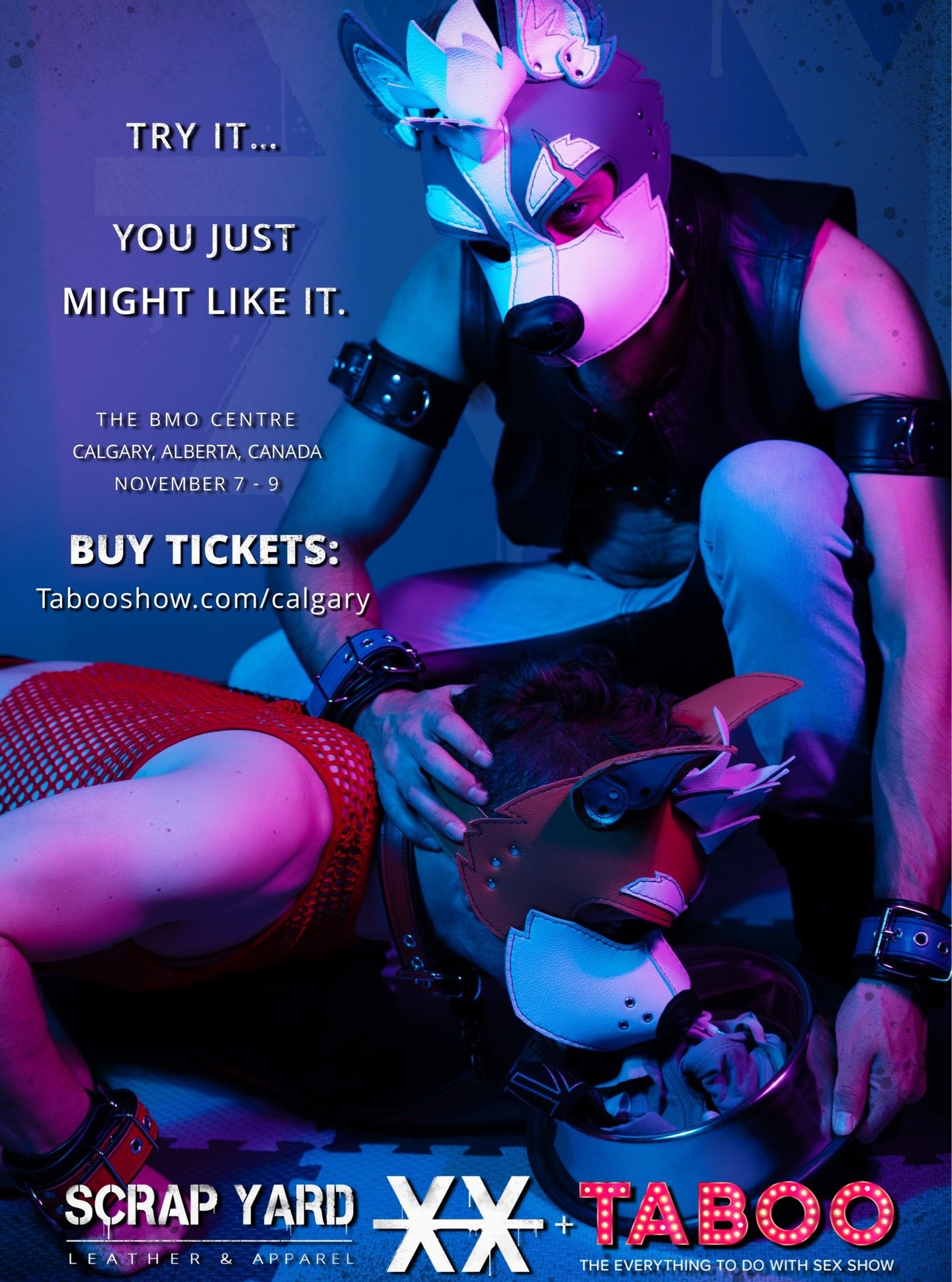 Your dinner is ready at the Scrap Yard booth @thetabooshow!
Find amazing gear, hoods, & wares old and new at Booth 907!
Location: The BMO Centre, Alberta, CA
Dates: Nov 7- 9th 2025
Ticket Link: http://tabooshow.com/calgary
#tabooshow #scrapyardlthr #scrapyardleather