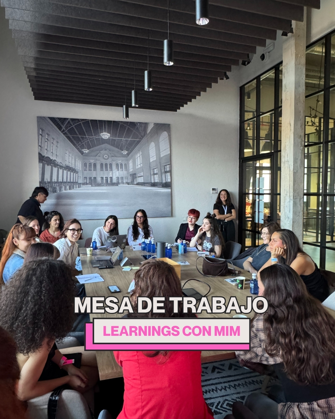 La mesa de trabajo Generadora de @asociacionmim nos dejó una idea clara: el cambio en la industria empieza cuando nos reunimos, compartimos y actuamos juntas.
Gracias a todas las que hicisteis posible este espacio.