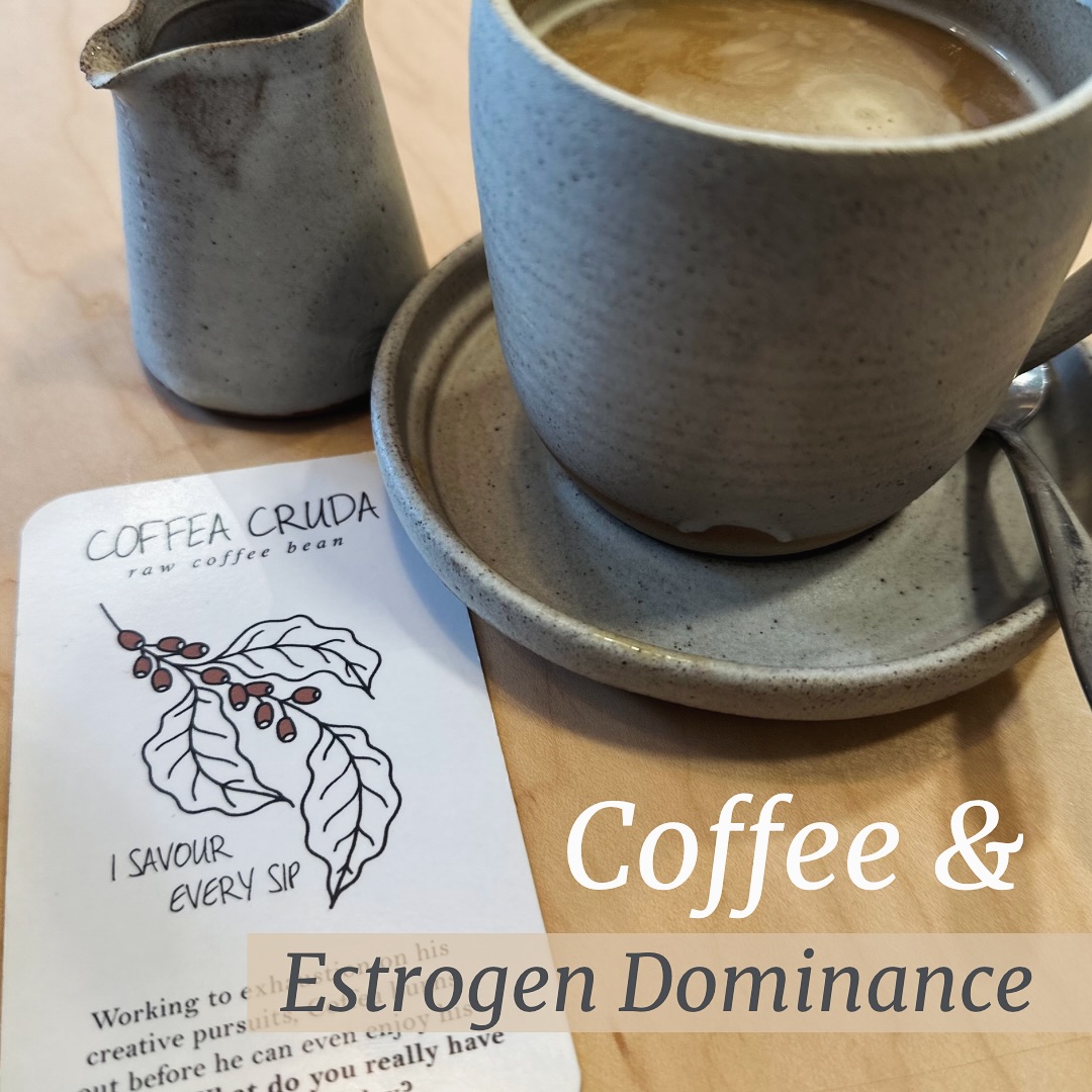 ☕ Estrogen, MCAS & Coffee in your Follicular Phase
During this phase we see our bodies follicle-stimulating hormone (FSH) stimulating the ovarian follicles to mature and produce estrogen. As estrogen rises: the uterine lining thickens, fertile cervical mucus increases, energy and mood often improve… what has that got to do with coffee??
•• Well we know that…
Estrogen and histamine share the same receptor (H1). When estrogen rises, mast cells release histamine. Histamine then signals the ovaries to make more estrogen… creating a cycle of estrogen → histamine → estrogen → histamine.
Not fun for estrogen dominant ladies… so can my coffee help or hinder me? I have been thinking about why and when I crave coffee… and interestingly the follicular phase might be a time to grab that coffee!
Here’s where coffee might help:
Research published in the American Journal of Clinical Nutrition (NIH) found that caffeine can influence estrogen levels differently depending on race and the drink type:
• White women → coffee was linked to lower estrogen
• Asian women → coffee was linked to higher estrogen
• African American women → results were unclear
• Green tea & soda → raised estrogen in all groups
Why the difference?
Caffeine and estrogen share the same metabolic pathway — the CYP1A2 enzyme. Variations in this enzyme affect how you break down both caffeine and estrogen, which may explain why responses differ by race and individual genetics.
If you experience estrogen dominance, enjoying a cup of coffee in your follicular phase may be the prefect time!