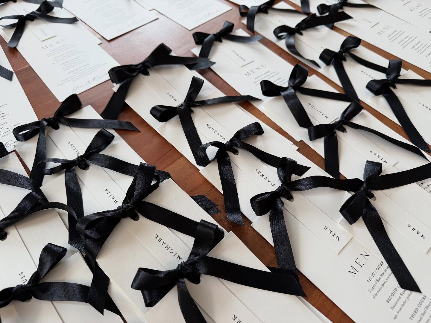 CRANE pearl white is a luxe paper to print on! The buttery softness, and crisp print quality takes any project from plain to extraordinary!!
This menu with personalized name tag turned out beautifully! Thanks to Lynn Fletcher and her wedding planning team for choosing us to be a part of their event.
#customstationery #weddinginvitations #weddingstationery #weddinginvites #dailydoseofpaper #fineartwedding #paperlove #weddingdetails #weddinginspiration #custominvitations #letterpress #designstudio #invitations #mnwedding #cottonpaper #stationery #bride #papergoods #mnbride #fortheloveofpaper #envelopecalligraphy #bridetobe #whitespace #jillelainedesigns #customdesign #purelywondrousinspiration