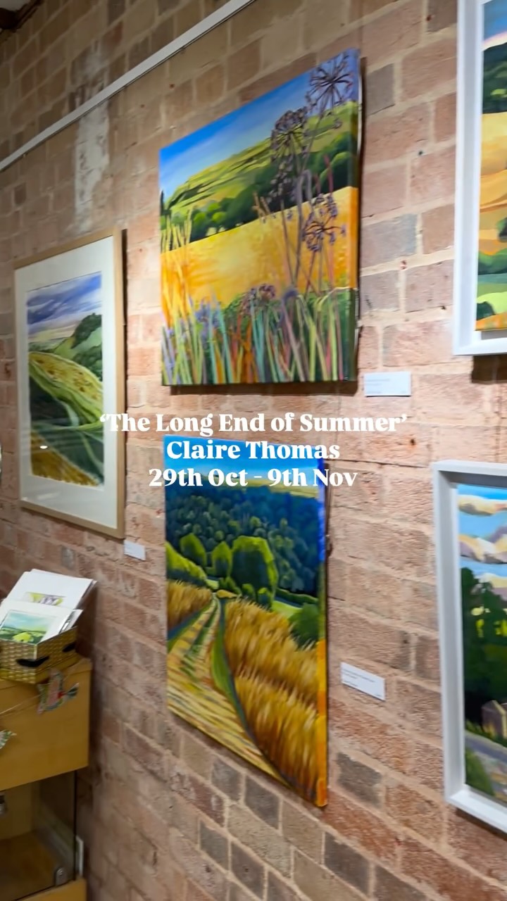 ‘The Long End of Summer’ is our beautiful new exhibition of new works by @dorsetpainter Claire Thomas
Inspired by the landscape of the Cranborne Chase and Blackmore Vale, these new works are deep rooted and capture a love of this beautiful countryside, revealing it’s agricultural heritage, its history and above all the tranquility and contentment found there.
Its runs until Sunday 9th November in the brick gallery.
In our pop up space this week you’ll find needle felted creations by Roz @orchardfelts until Sunday 2nd November.
And of course this is in addition to our wonderful resident makers and their gorgeous creations for browsing and buying.
@debbykirbysilk
@delicious.jewellery
@march_pottery
@flutterbiesden
@melaniewardcreative
@madebypowley
@seaparrott
@wendynuttjewellery
@ali.woodgate.artist
@creativechameleon.biz
@jacquifairweatherceramics
@atthepatch
@kyleighspapercuts
@coastal_finds_unlimited
@carolinesoer
No visit is complete without a wander to our wonderful @littlepickleatthemill for coffee and cake or a delicious lunch.
Free entry
Dogs welcome
Wheelchair friendly
#walfordmillcrafts #wimborne #littlepickleatthemill #nuttyparrottstudios #walfordmill #thingstododorset @wimbornebid