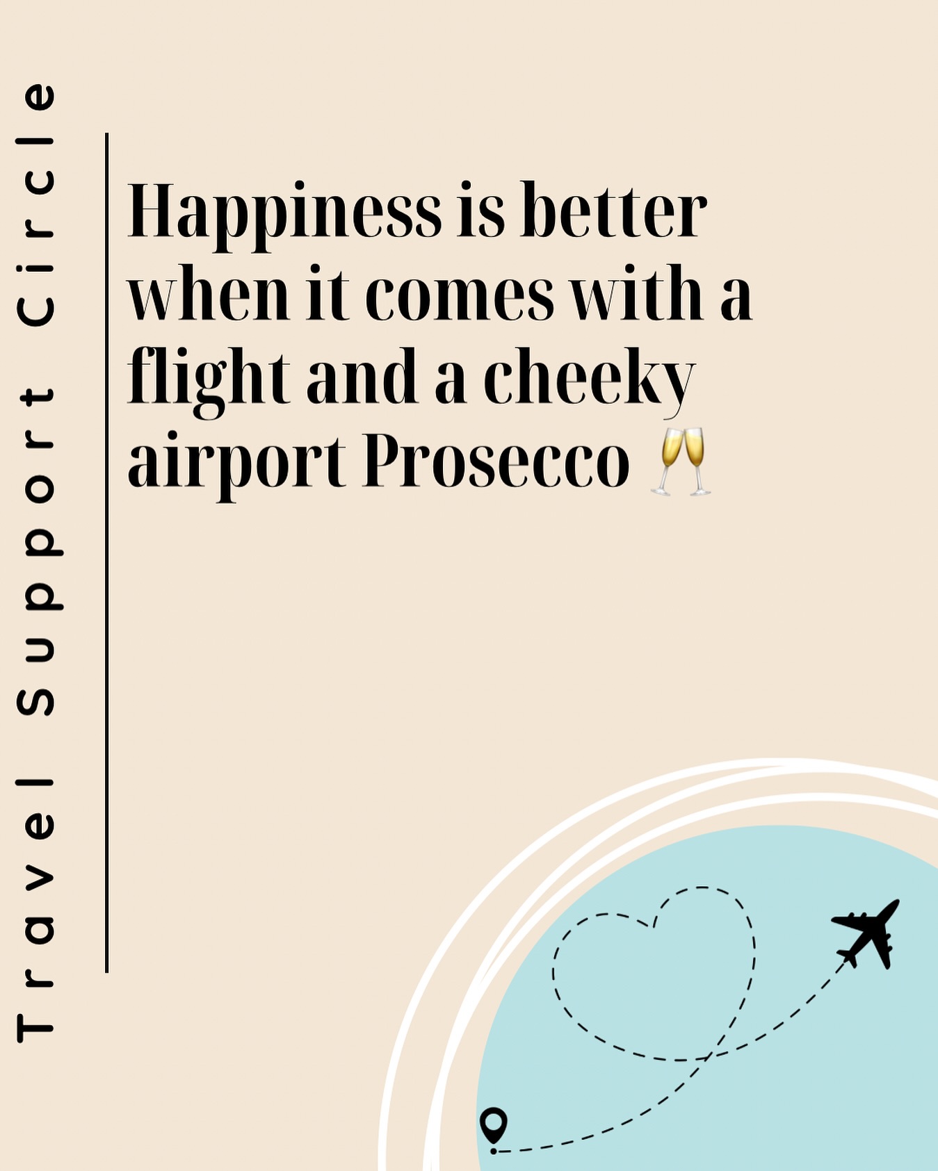 Tell me you love travel without telling me you love travel 😅
Nothing beats that pre-holiday buzz - suitcase checked in, passport in hand, and the first sip of bubbles before your flight🥂
Where’s your next adventure taking you? 🌍💫
#travelvibes #airportprosecco #wanderlust #travels #holidaymood #travellife #makememories #freedomlifestyle