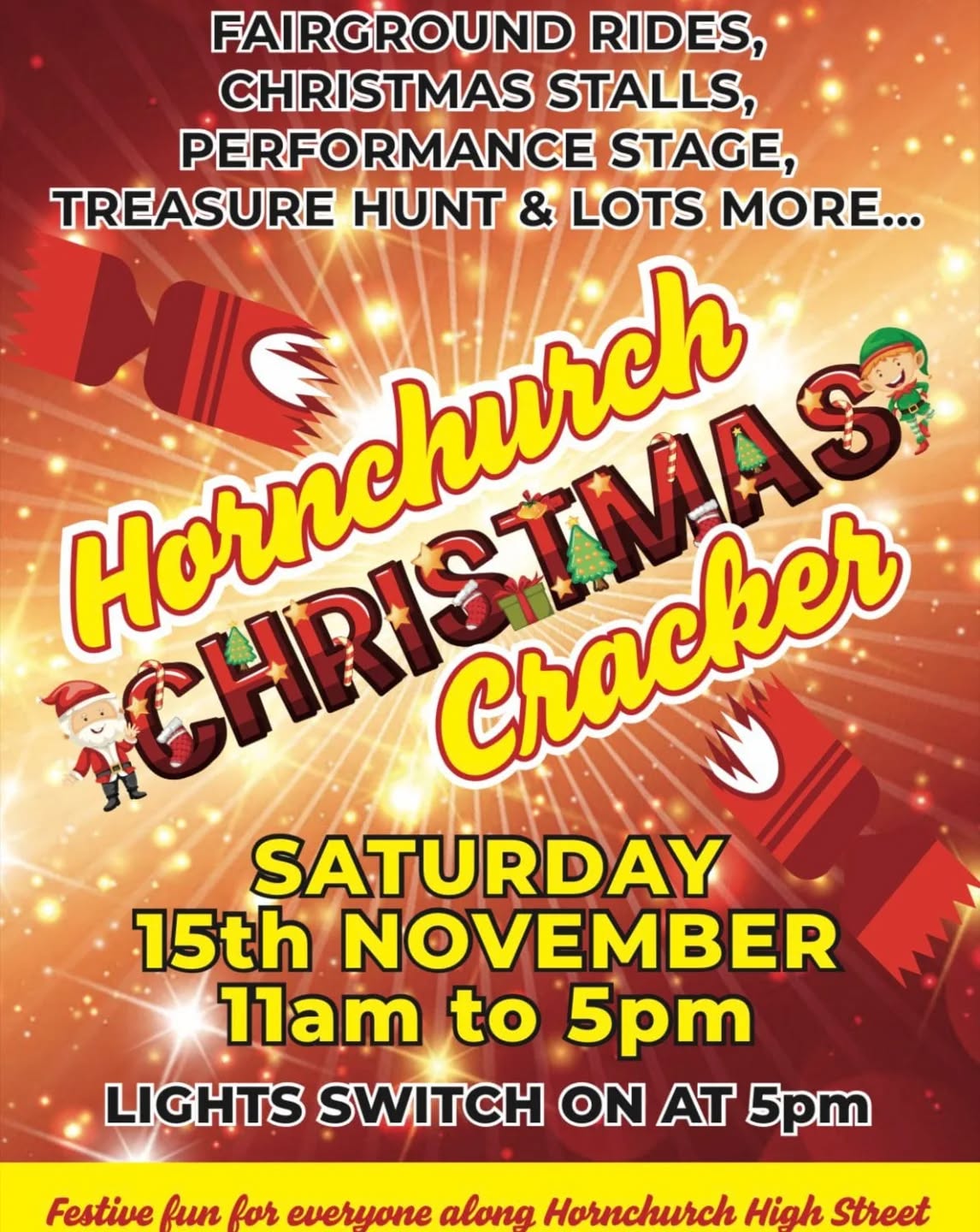 WE ARE GONNA BE HERE AT HORNCHURCH CHRISTMAS MARKET!
The market is on the 15th November and we can't wait to spread some early Christmas joy! We look forward to seeing you all!