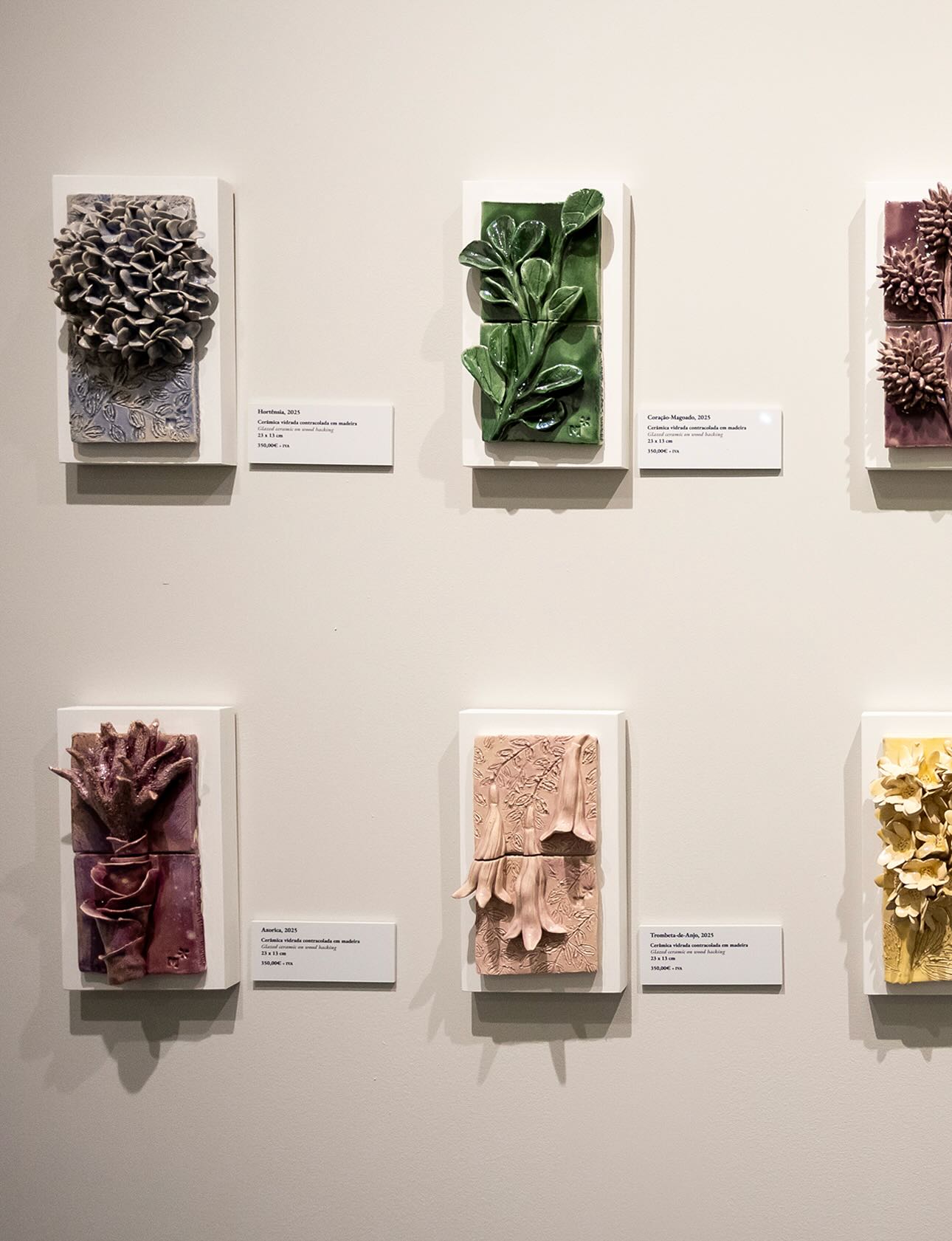 “Nasce Água”, 2025
23x13cm cada
.
“AZOREAN DREAM, Entre o gesto e a paisagem” @romanticultura @casino.azores
.
De 27 Setembro a 11 de Janeiro 2026
.
SOLD OUT
.
📸 equipa da Romanti Cultura
.
.
#mariacastelbrancoceramic #handamade #homedecor #inspiration #oneofakind #azoreandream #exhibition #contemporaryceramics #contemporaryart #tiles #azoreandream @anacristina.baptista.pt #flowers @vaniarebelopaim #nasceagua @quintadanasceagua #terceira