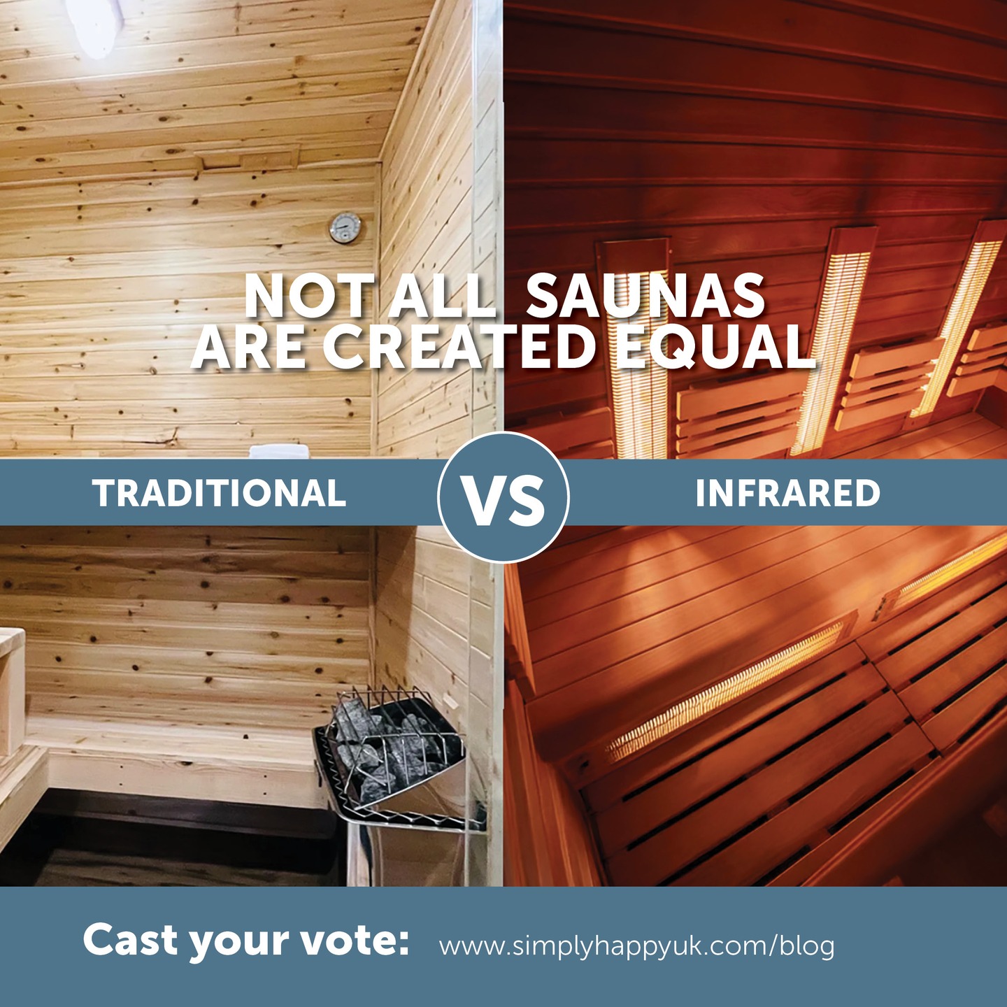 Hot Take: Not all saunas are created equal.
One gets your heart pumping like a mini workout.
The other treats your skin and soothes your muscles.
Both make you feel incredible — but science says they’re not the same.
We just published a new article breaking down what really happens inside the heat — and we want you to weigh in.
💡 Cast your vote: https://www.simplyhappyuk.com/post/hot-take-why-not-all-saunas-are-created-equal
🔥 Team Traditional
💡 Team Infrared
💧 Team Hot Tub
Let’s see which one wins.
#simplyhappyonwheels #saunalife #infraredsauna #traditionalsauna #ᴡᴇʟʟɴᴇssᴊᴏᴜʀɴᴇʏ #heattherapy #holistichealthcoach #mindfulliving #hottake #relaxbetter #sweatitout #miltonkeynes #ukhealth