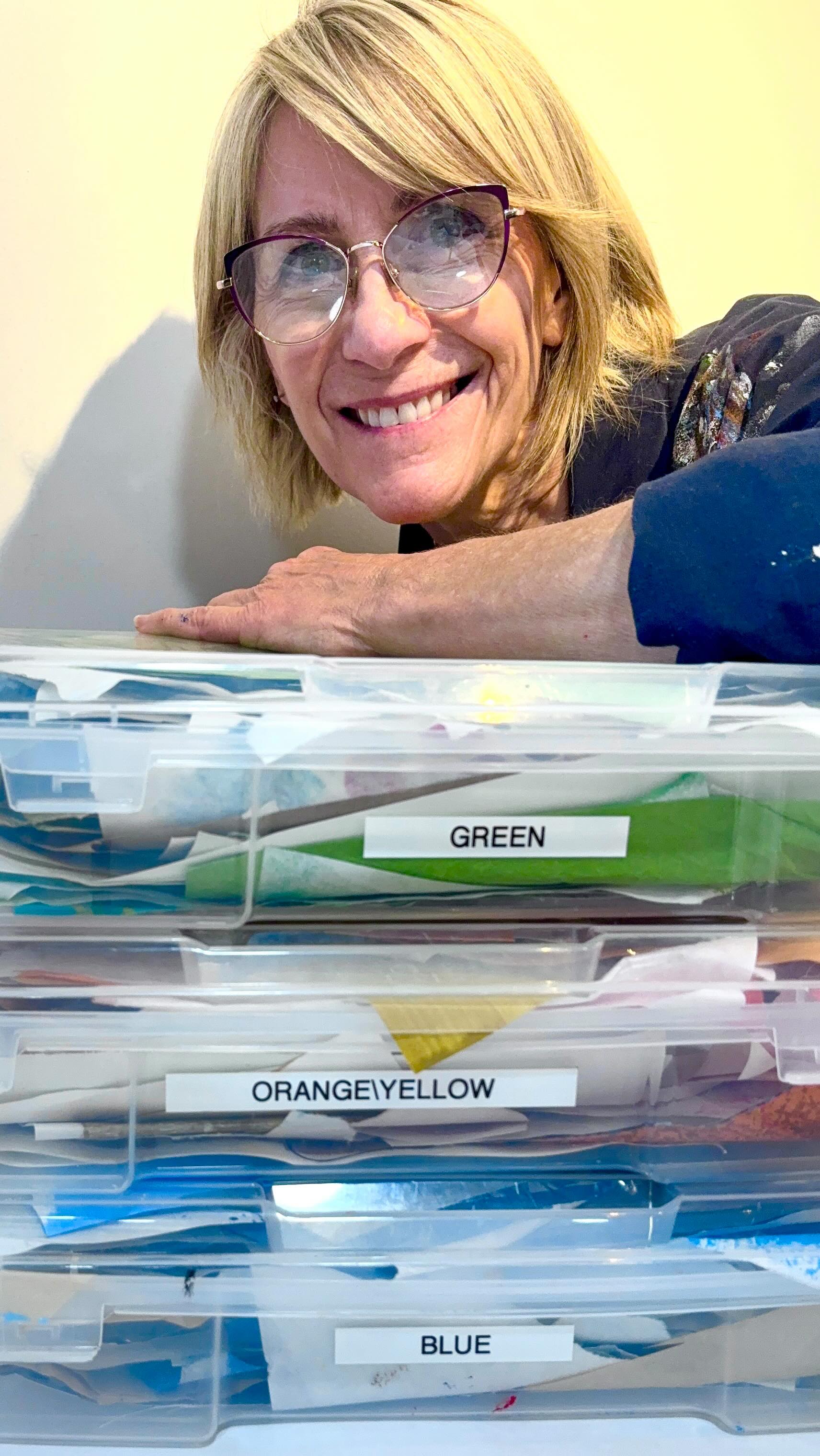 Join me for Collage Building Blocks: Papers for Collage & Mixed Media — a relaxed, hands-on day in the studio where you can explore freely and create without pressure: bubble wrap, cardboard, gelli plates, stencils, and more! You’ll leave with a colorful collection of papers and fresh inspiration for your next project.”
Nov 8th or 12th, or 19th from 10-1. Info in my bio!
anniesalness.com/learn