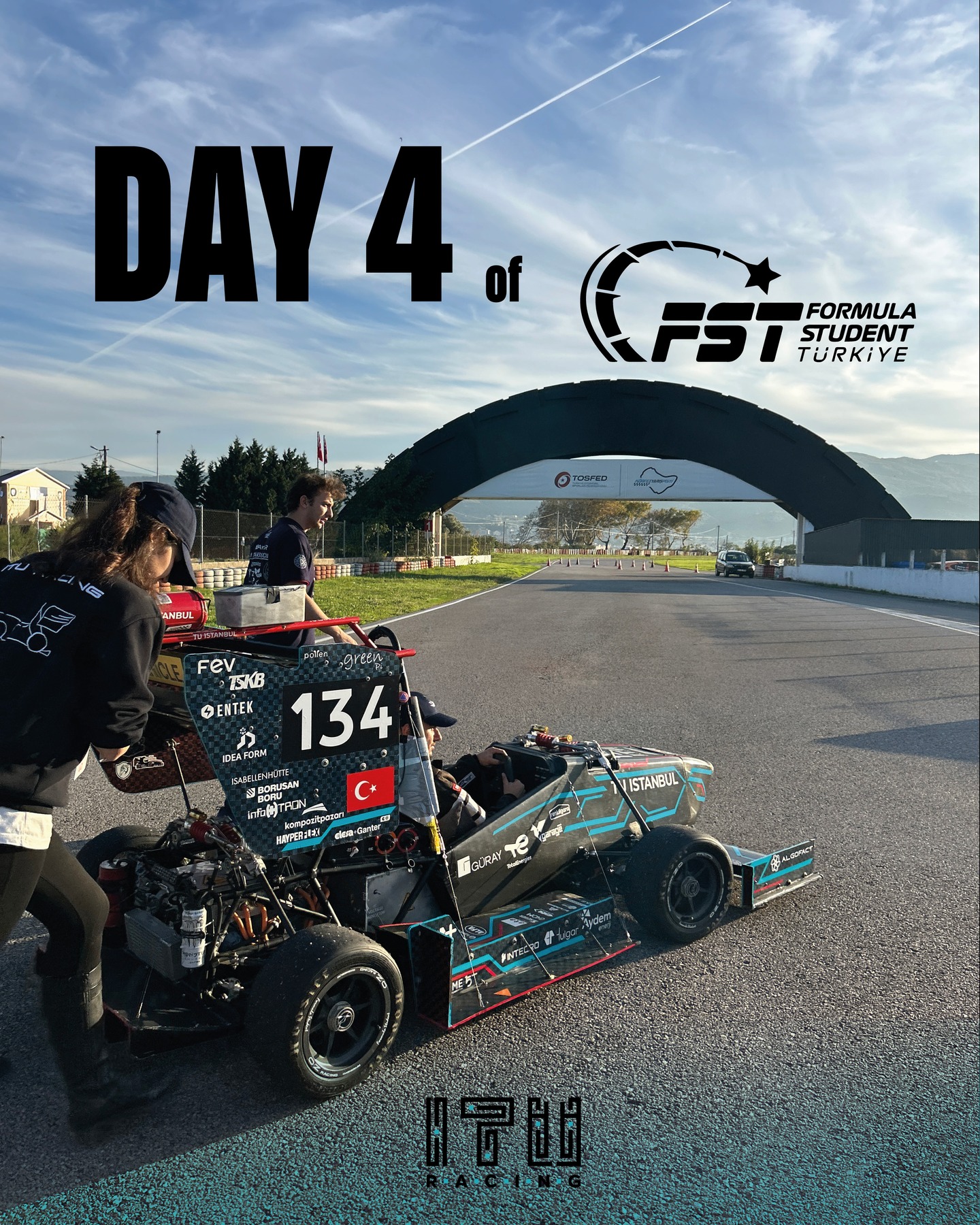 🇹🇷 Formula Student Türkiye - 4. Gün
Formula Student Türkiye’yi Elektrikli Kategori Genel Klasman 1.si olarak tamamladık! 🏆⚙
HV, Tilt, Rain ve Brake testlerini başarıyla geçtik 💦
Ardından Autocross etabını tamamlayarak aracımızı son etaba hazırladık 🏎️💨
Ve günün sonunda, en zorlu etap olan Endurance’ı başarıyla bitirdik! 💪
Bu başarıyı mümkün kılan tüm takım arkadaşlarımıza ve destekçilerimize sonsuz teşekkürler! 🏎️
🇬🇧 FS Türkiye - Day 4
We finished Formula Student Türkiye as the Overall Winner in the Electric Category! 🏆⚙
Passed the HV, Tilt, Rain, and Brake tests successfully 💦
Then completed the Autocross event, preparing our car for the final stage 🏎️💨
Finally, we conquered the toughest event — Endurance! 💪
Huge thanks to our amazing teammates and supporters who made this achievement possible! 🏎️
@itu1773 @ituprojetakimlari @teams_up_tr @formulastudentturkiye #ituracing #itu #racing #formula #formulastudent #fsae #formulastudentturkiye #electriccars #formulasae #tosfed #IST25 #BeElectric #ituracing #formulastudent #itu #racing #carrace #carraces #racecar #racecars #formula #formularacing #electriccar #electriccars #electricracing #fsata #formulastudentturkiye #IST25 #morethanateam #RaceRecap #StudentRacing #FutureEngineers #Motorsport #EngineeringDesign #Teamwork