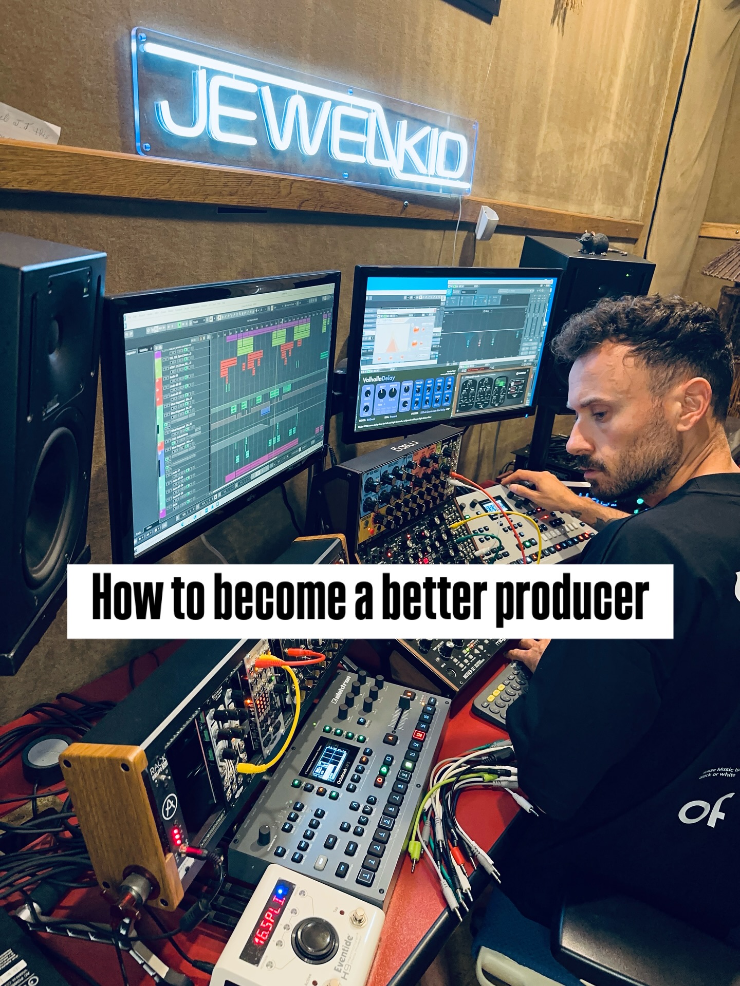 The best tracks don’t come from the studio itself, they come from everything you do outside of it ;-)