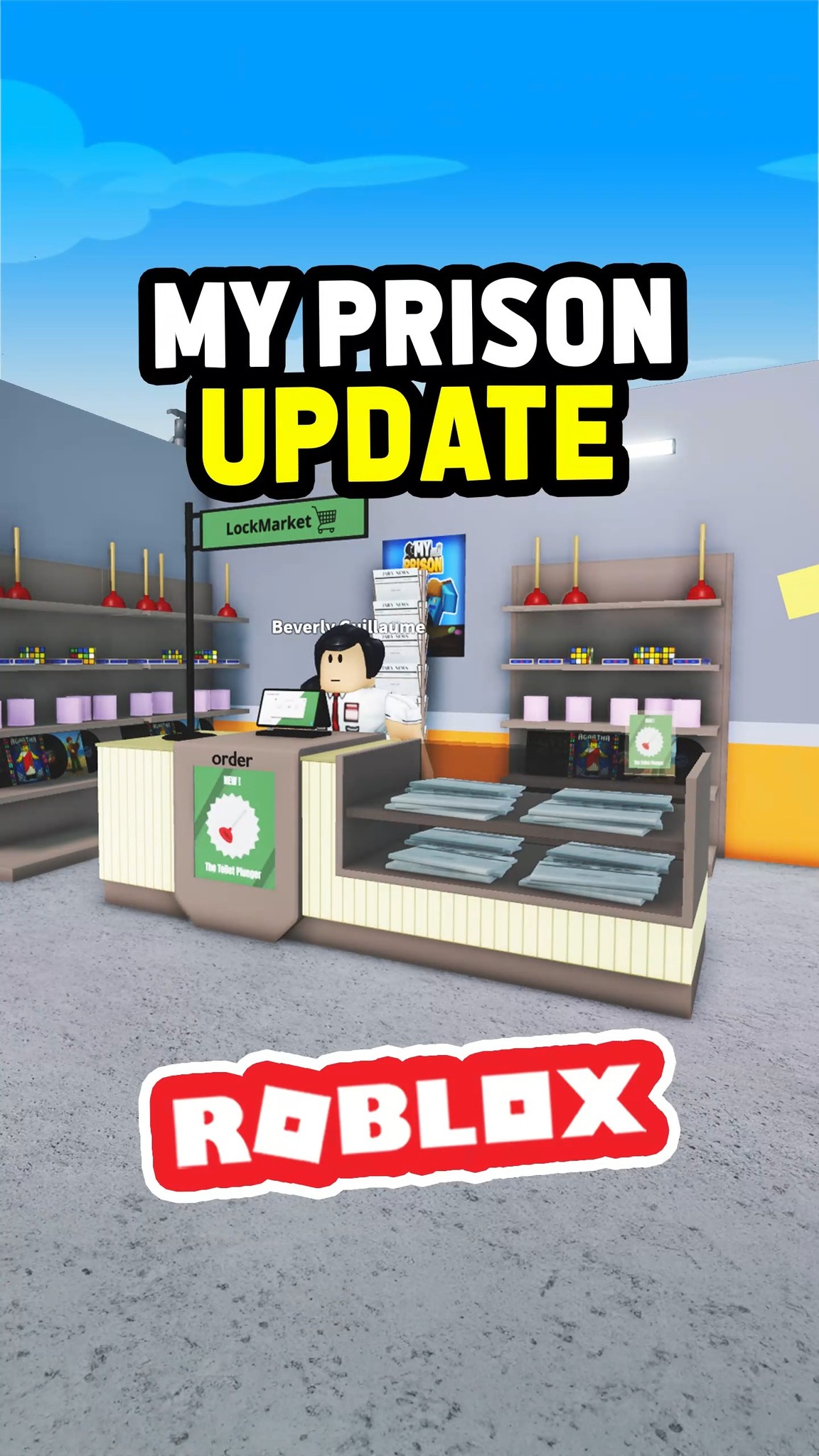PRISON SHOP UPDATE in My Prison #roblox