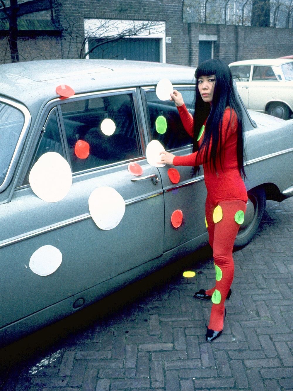 When Kusama was 27, she burned hundreds of her own paintings and left Tokyo for New York.
She said Japan was too small for what she wanted to create.
In New York she pushed her work into public space. She staged street performances, covered nude bodies in dots, filled rooms with repeated patterns, and began building the mirror installations that would become her signature.
“If it weren’t for art, I would have killed myself a long time ago.” — Yayoi Kusama
Featured on Visionary Digest.
Visit boyshostel.com to explore more about her.