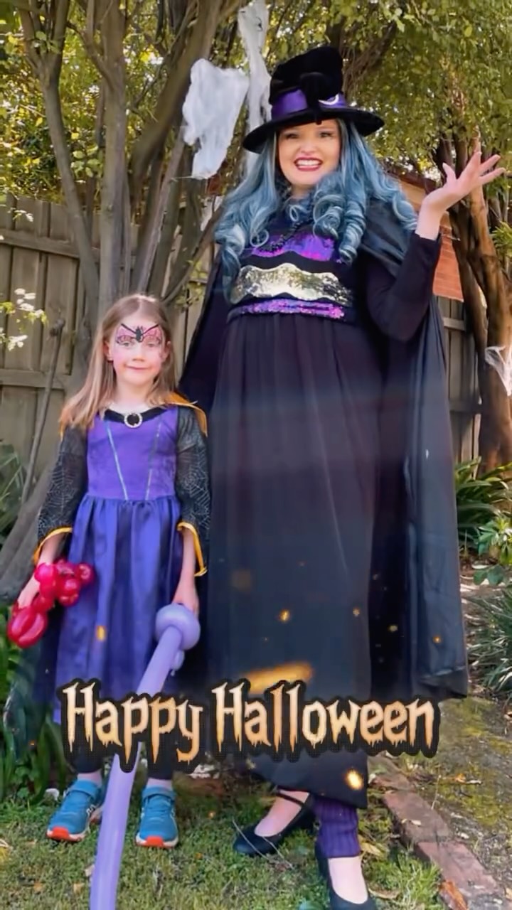 🎃 Happy Halloween from our spooky, sparkly crew! ✨🧙♀️