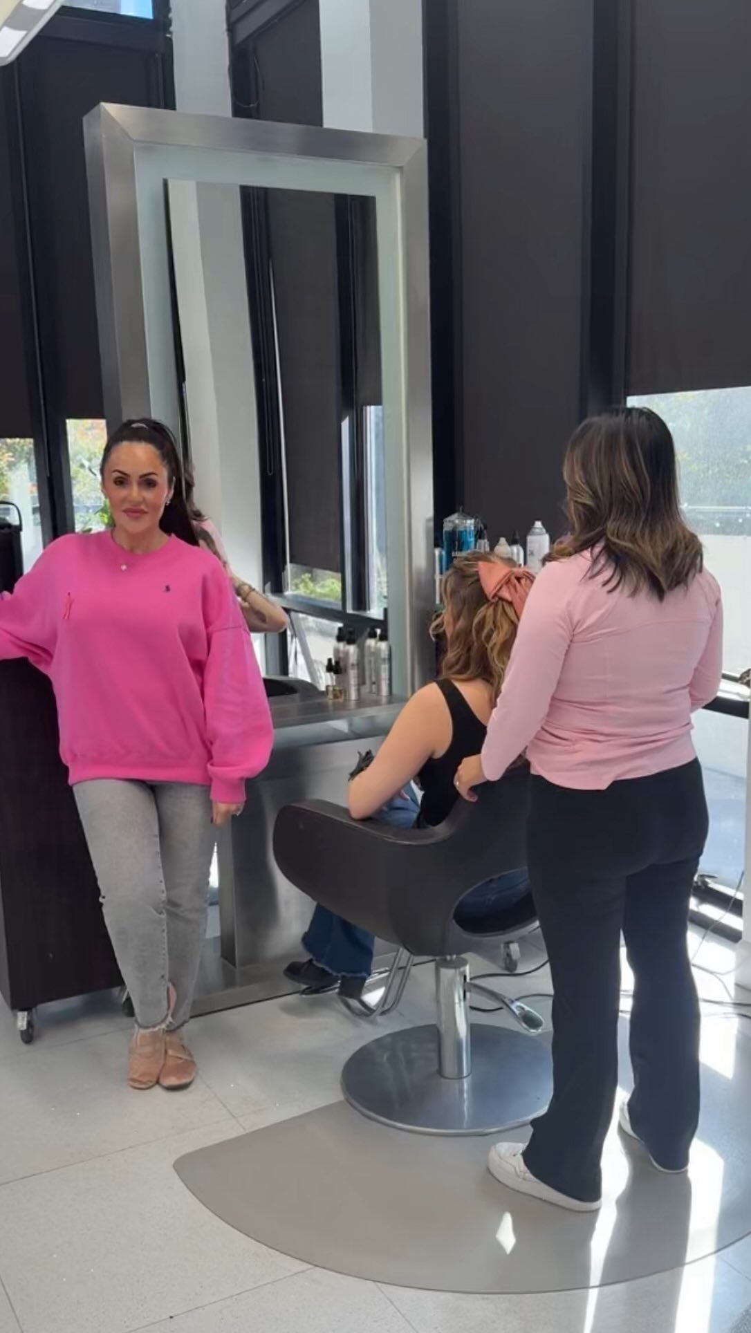 💗Pink Day💗 for Breast Cancer Awareness
You CAN sit with us at David Ezra Salon & Spa 🤣😂 We hope your hair is SO big and FULL of secrets! 💕
Call (973)628-7803
Click link in bio to book online!
#davidezrasalonspa #waynenjsalon #waynenjmoms #njsalon #njhairsalon #waynenjhairstylist #njhairstylist #youcantsitwithus #meangirls #meangirlsmovie #meangirlsquote #breastcancerawarenessmonth