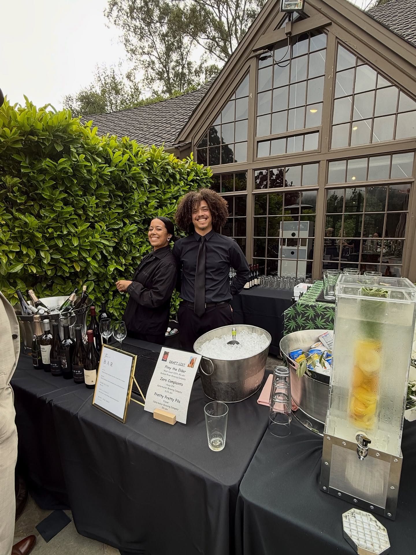 Wedding with our amazing beautiful crew @brazilianroomevents