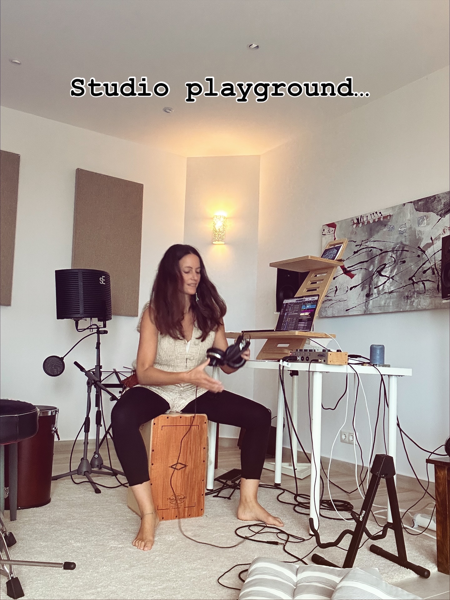 The joy of creating .. taking baby steps.. diving In.. learning to trust my own choice, taste, guidance.. heart..
To be a good listener for what the song wants best to live its life fully.
Reminded of this old song produced years ago with matt tweed & @sam1welbourne in Glastonbury. Those were the first recordings when I felt so supported to experiment in the studio. Thank you dear friends for all that support, time & care you spent with me ❤️