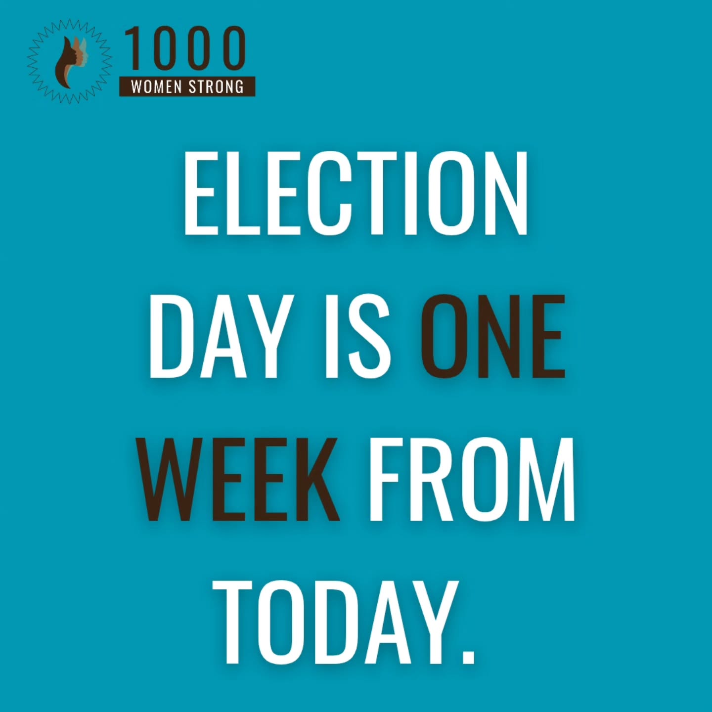 Remember how right now feels as you go into the voting booth next week.
This is all designed to keep you silent. Make more noise.
Vote for your community.
Vote for your future.
Vote because you can.
#1KWS #WeAreWhereBlackWomenAre #ElectionDay2025 #OneWeekAway #Virginia #Alabama #NewJersey #NewYork #Pennsylvania #Michigan #NorthCarolina #Georgia