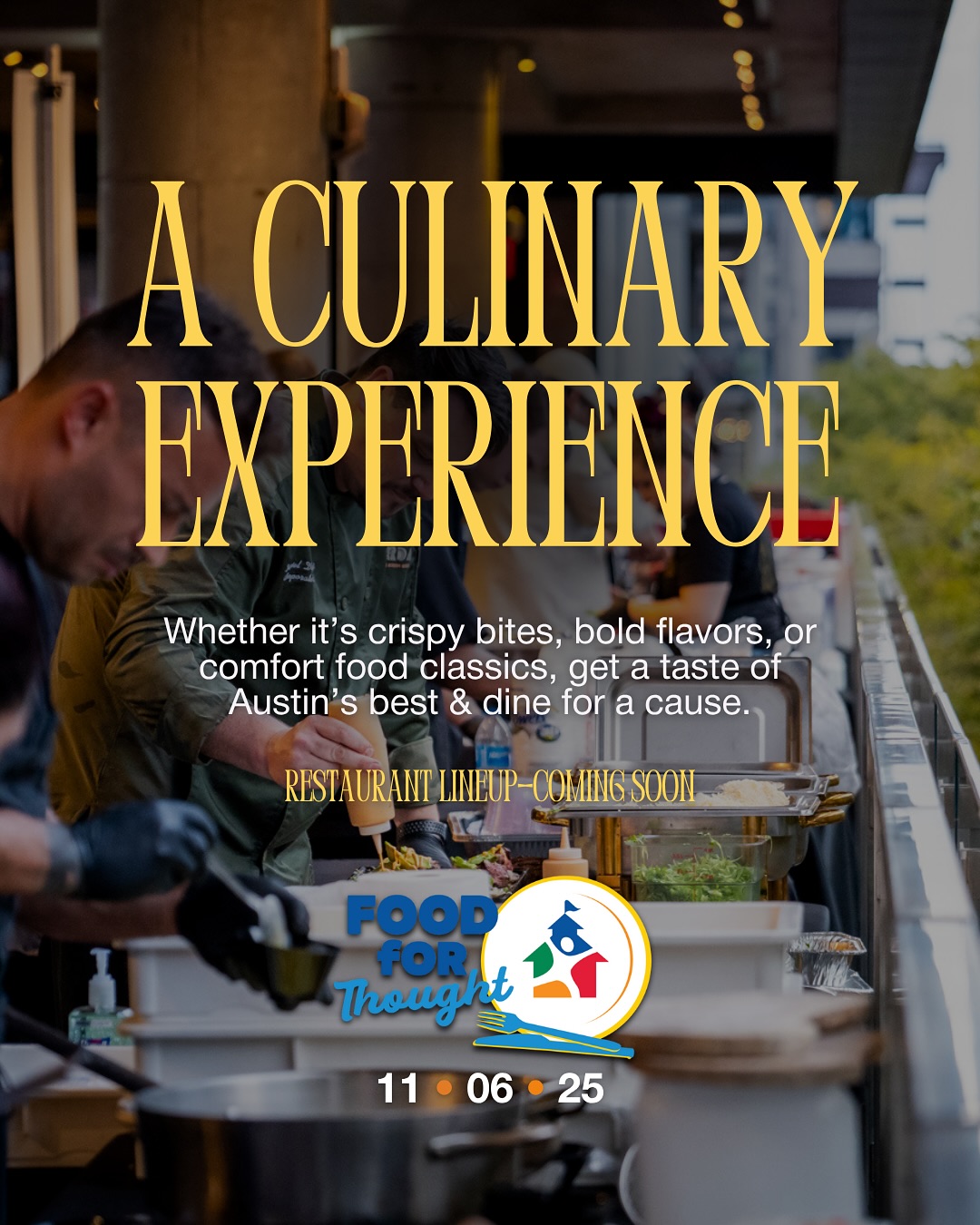 Austin friends: This Thursday, Nov. 6, I’m heading to Food for Thought at ACL Live, benefiting @ciscentraltexas, an organization doing incredible work to support 64,000+ students across seven Central Texas school districts. Last year was so fun and tickets for this year’s event are still available!🎉
From mental health counseling to college guidance and basic needs assistance, Communities In Schools helps kids stay in school and build the futures they deserve.
And it’s also a foodie’s dream night out. 🎶🍴 Tickets are on sale now. Join me and let’s build brighter futures together by eating & drinking for a good cause. 🌯🍔🍷
🎟️Link: ciscentraltexas.org/foodforthought
#FoodForThoughtATX #AustinEvents #GiveBackATX #CISCentralTexas #AllInForKids #AustinFoodies