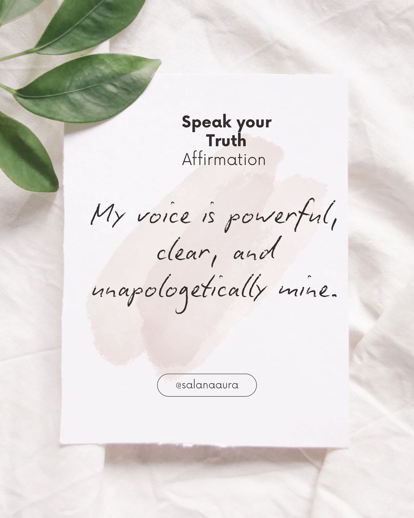 May you be able to speak your truth and reset and renew as you move through your journey 💕