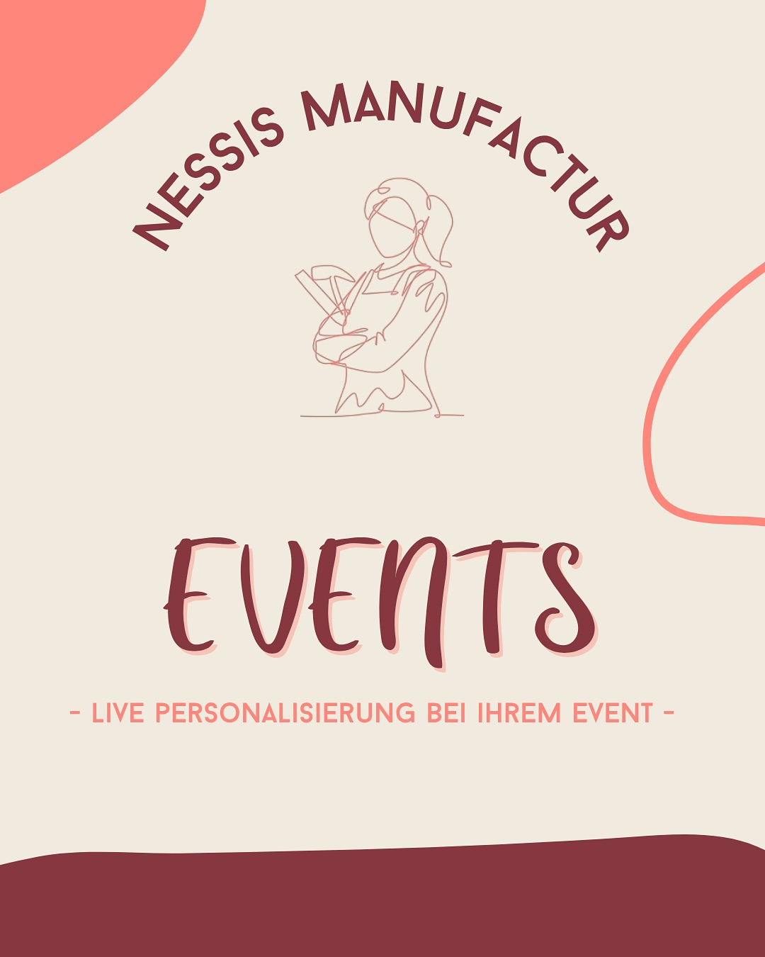 NM auf eurem Event!😍
Ihr seid noch auf der Suche nach etwas Besonderem auf eurem nächsten (Firmen-) Event?
Wir personalisieren live vor Ort und eure Kunden können live dabei zusehen, wie ihr Produkt personalisiert wird! Die Produkte können vorab bereits mit dem Firmenlogo geprägt werden und vor Ort personalisieren wir den Artikel mit dem Wunschnamen. ✨
Egal ob Kofferanhänger, Maßkrugband, Reisepasshülle, Slim Wallet & Co.
Egal ob auf Firmenevents, in Stores oder auf Influencer-Events, mit unserer Live Personalisierung schaffen wir ganz besondere Momente und ganz persönliche Gadgets für eure Gäste 🫶🏻
Bei Interesse oder Fragen gerne unter shop@nessis-manufactur.de melden.
Wir freuen uns auf euch!
Euer NM Team🤍
#livepersonalisierung #event #nessismanufactur #weihnachtsfeier #firmenevent ##wiesn #firmenfeier #firmenwiesn #firmenevent #personalisiertegeschenke #liveexperience #liveevent #eventexperience
#teamevent #businessevent #corporateevent
#eventmoments #brandexperience
#eventvibes