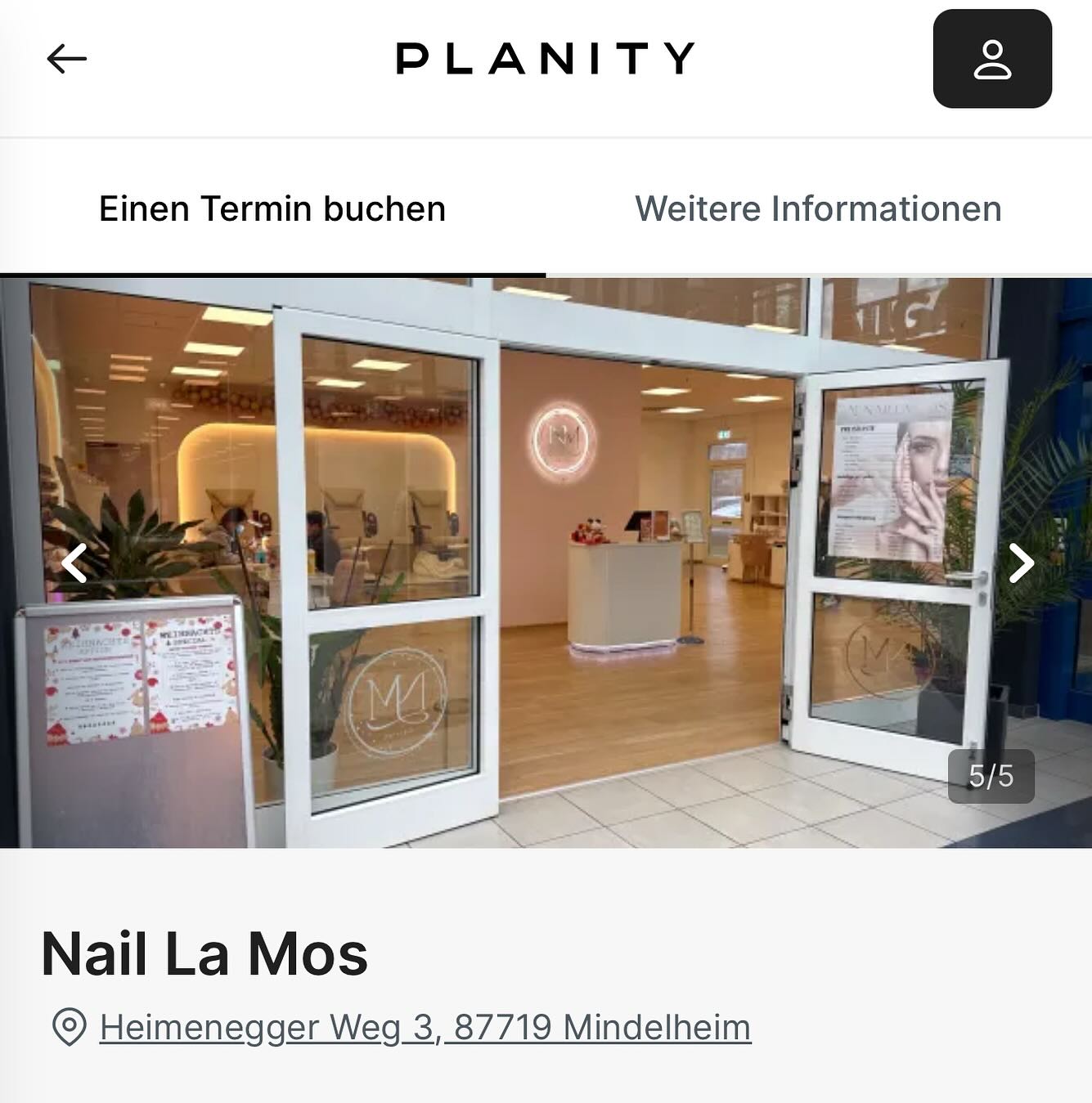 🌸 Nail La Mos – Dein Termin nur einen Klick entfernt! 🌸
Keine Anrufe, kein Warten – buche deinen Nageltermin bei Nail La Mos ganz einfach online über Planity 💖
https://www.planity.com/de-DE/nail-la-mos-87719-mindelheim
✨ Wähle Tag, Uhrzeit und deine Lieblingsstylistin
✨ Sofortige Bestätigung – keine Wartezeit
✨ Termin ändern oder stornieren? Ganz einfach & schnell!
📲 Buche jetzt deinen Termin online über Planity und erlebe Schönheit ohne Warten, ohne Stress!
#NailLaMos #Mindelheim #NailSalon #Planity #OnlineTermin #Nageldesign #NailArt #SchöneNägel #BeautyOhneStress #PastelVibes #Wohlfühlmoment