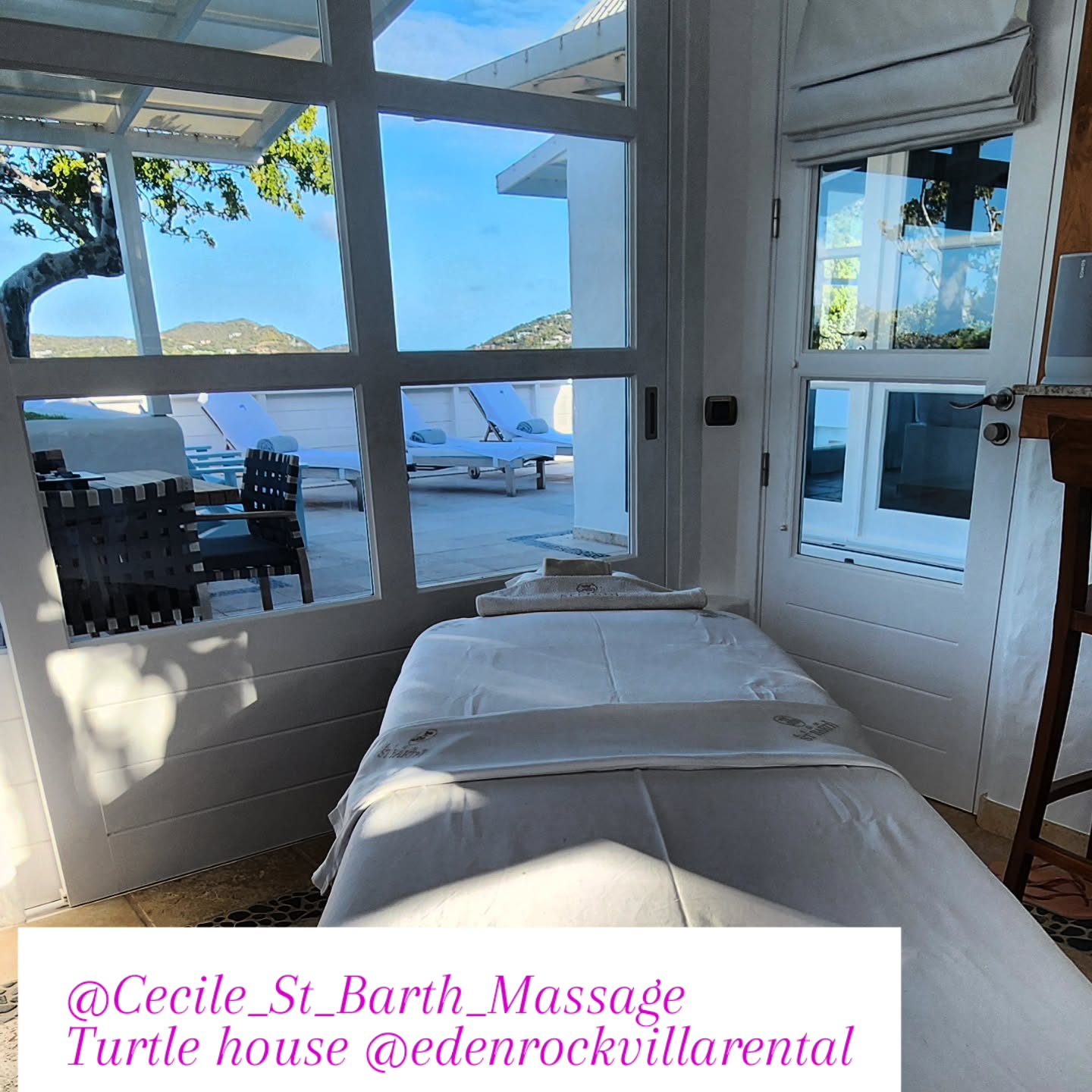 Villa massages @edenrockvillarental @cecile_st_barth_massage
#stbarthvillas #stbartsmassage #stbarthservices #masseusestbarth #massagestbarth #edenrockstbarths #Cecile_St_Barth_Massage #yachtsmassage